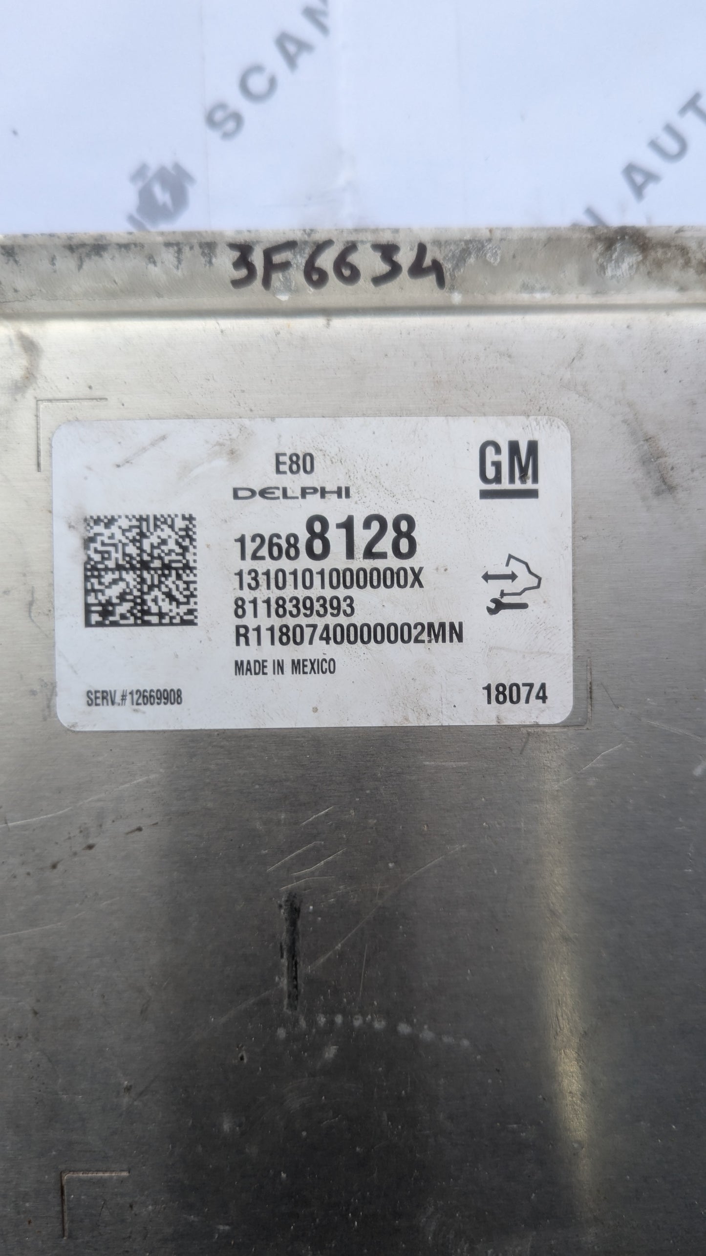 Used 2018 Chevrolet Equinox GM Delphi E80 ECU 12688128 / 811839393
