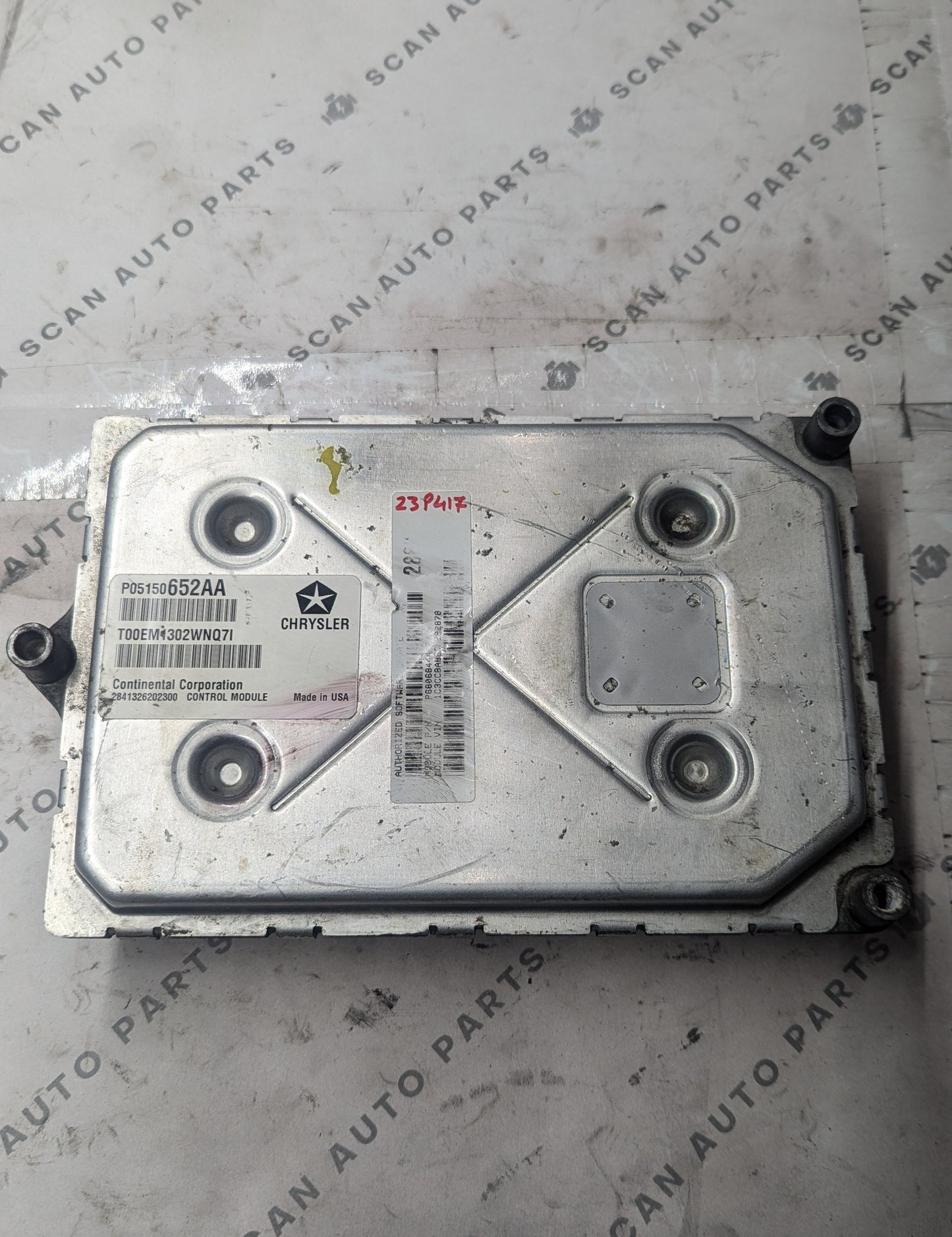 Used 2011 - 2012 Dodge Avenger 2.4L Chrsyler P05150652AA ECU T00EM1302WNQ71