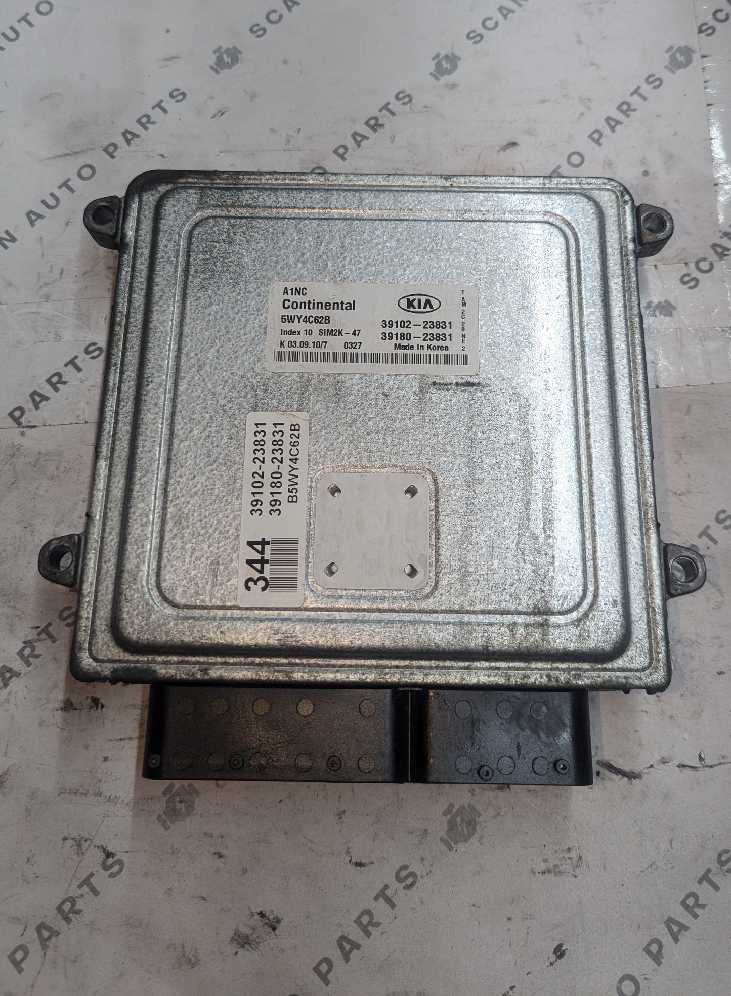 Used 2015 KIA Forte Continental SIM2K-47 ECU 39102-23831 / 5WY4C62B