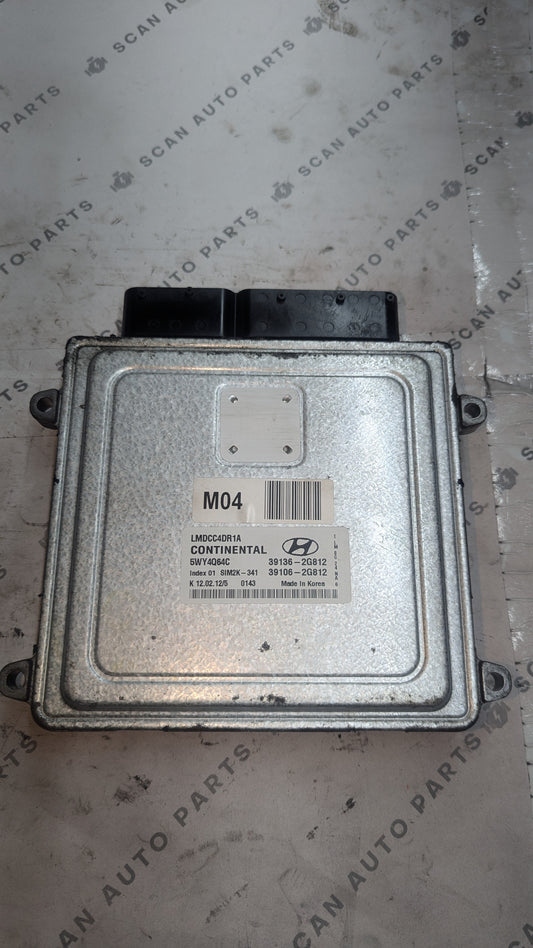 Used 2016 Ford Fiesta Continental SIM2K-341 ECU 39136-2G812 / 5WY4Q64C