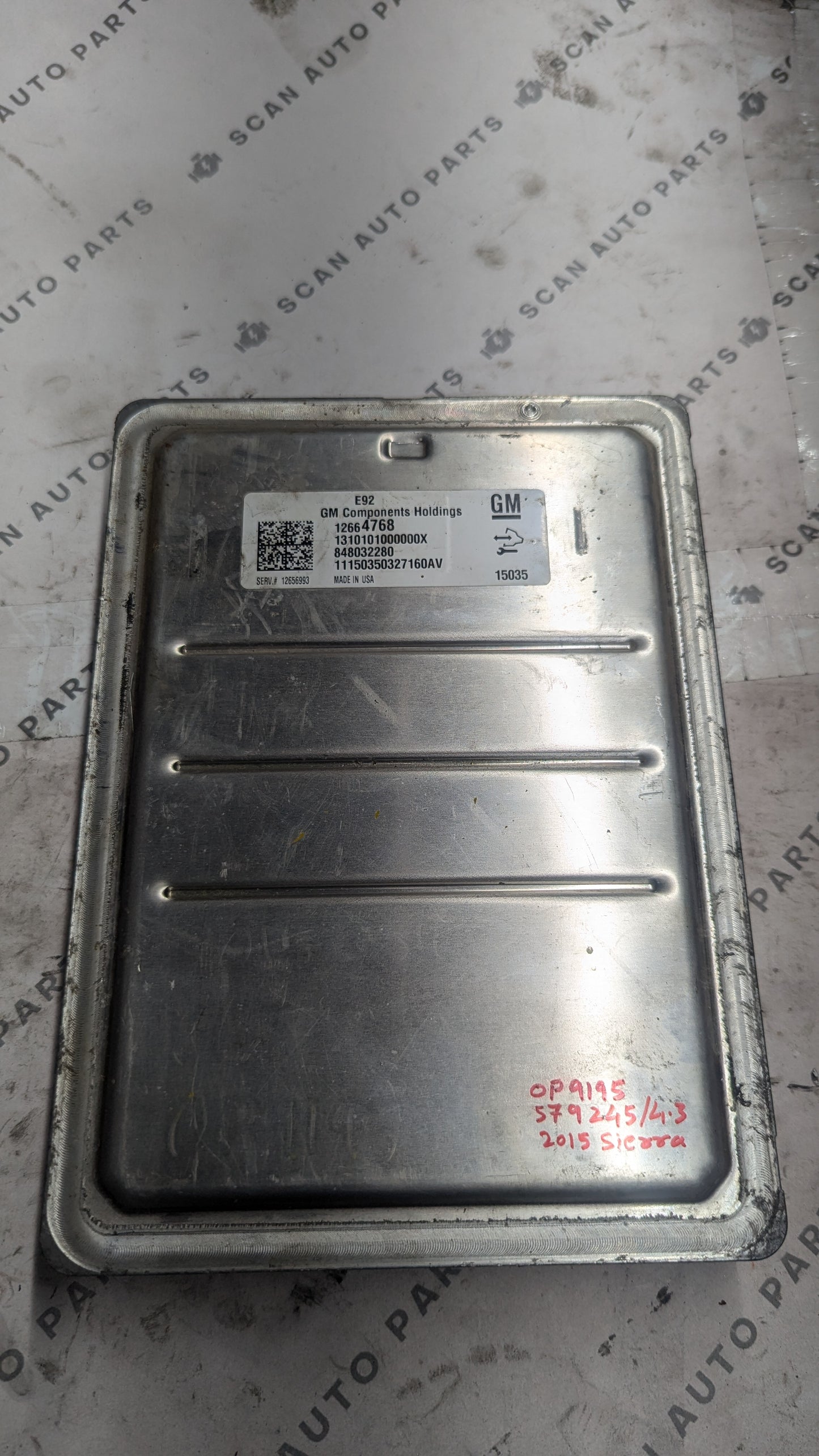 Used 2015 GMC Sierra GM E92 12664768 ECU 848032280