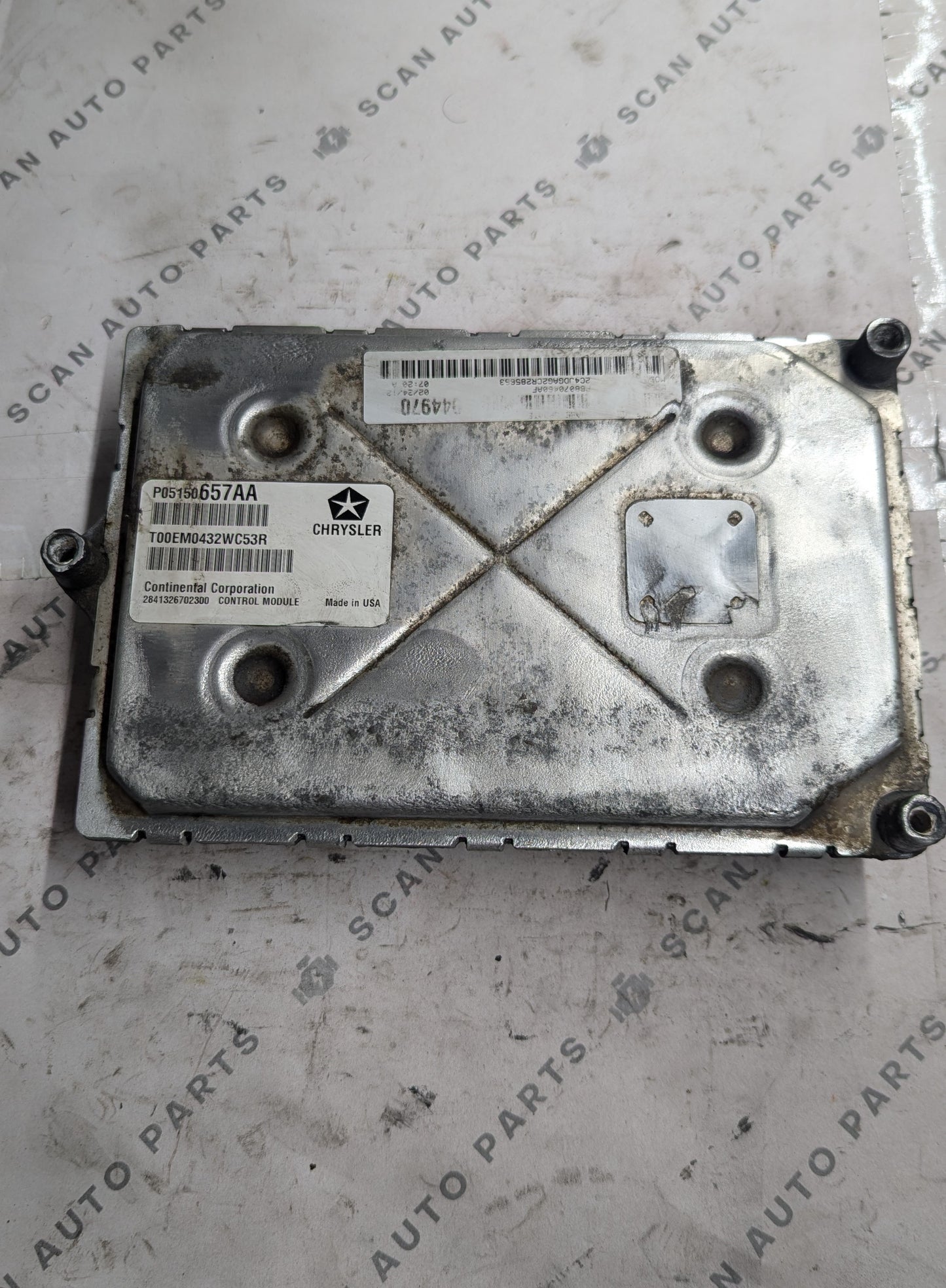 Used 2012 Dodge Caravan Continental P05150657AA ECU 2841326702300