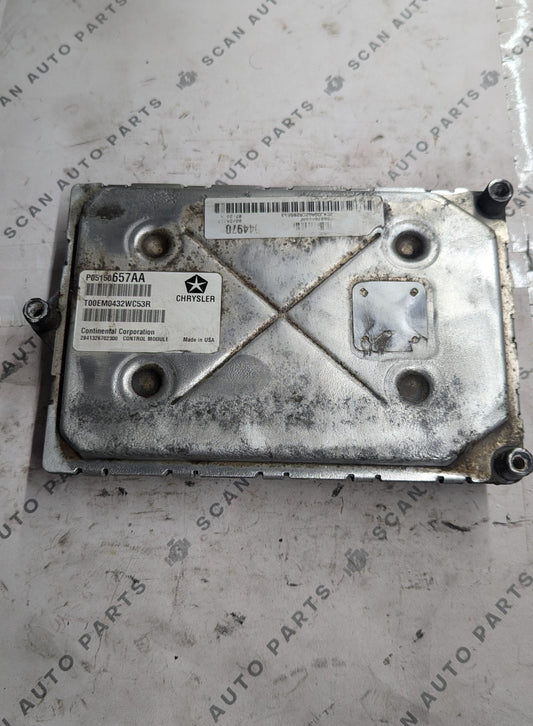 Used 2012 Dodge Caravan Continental P05150657AA ECU 2841326702300