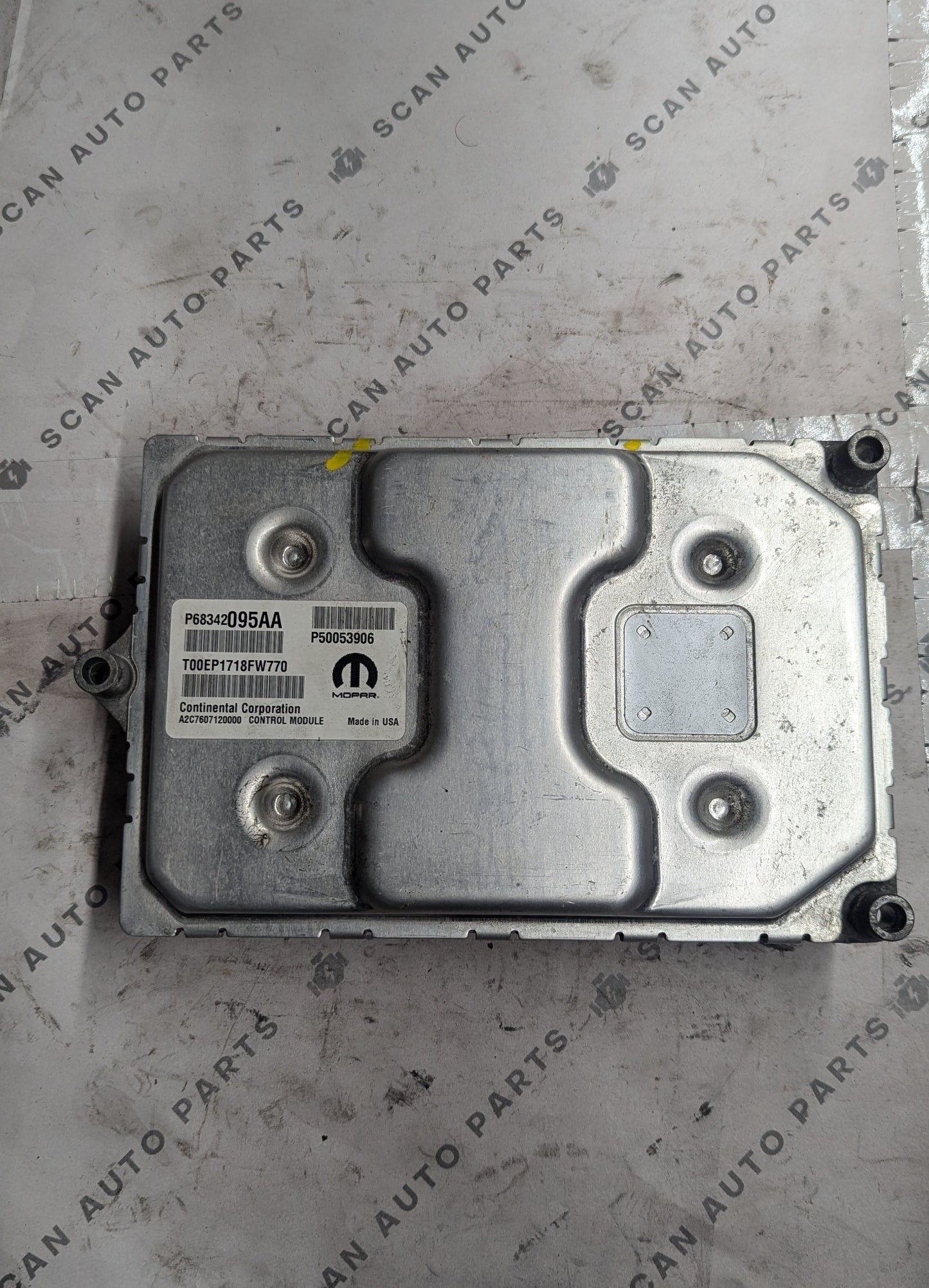 Used 2018 Jeep Compass Mopar P68342095AA ECU A2C7607120000 / P50053906