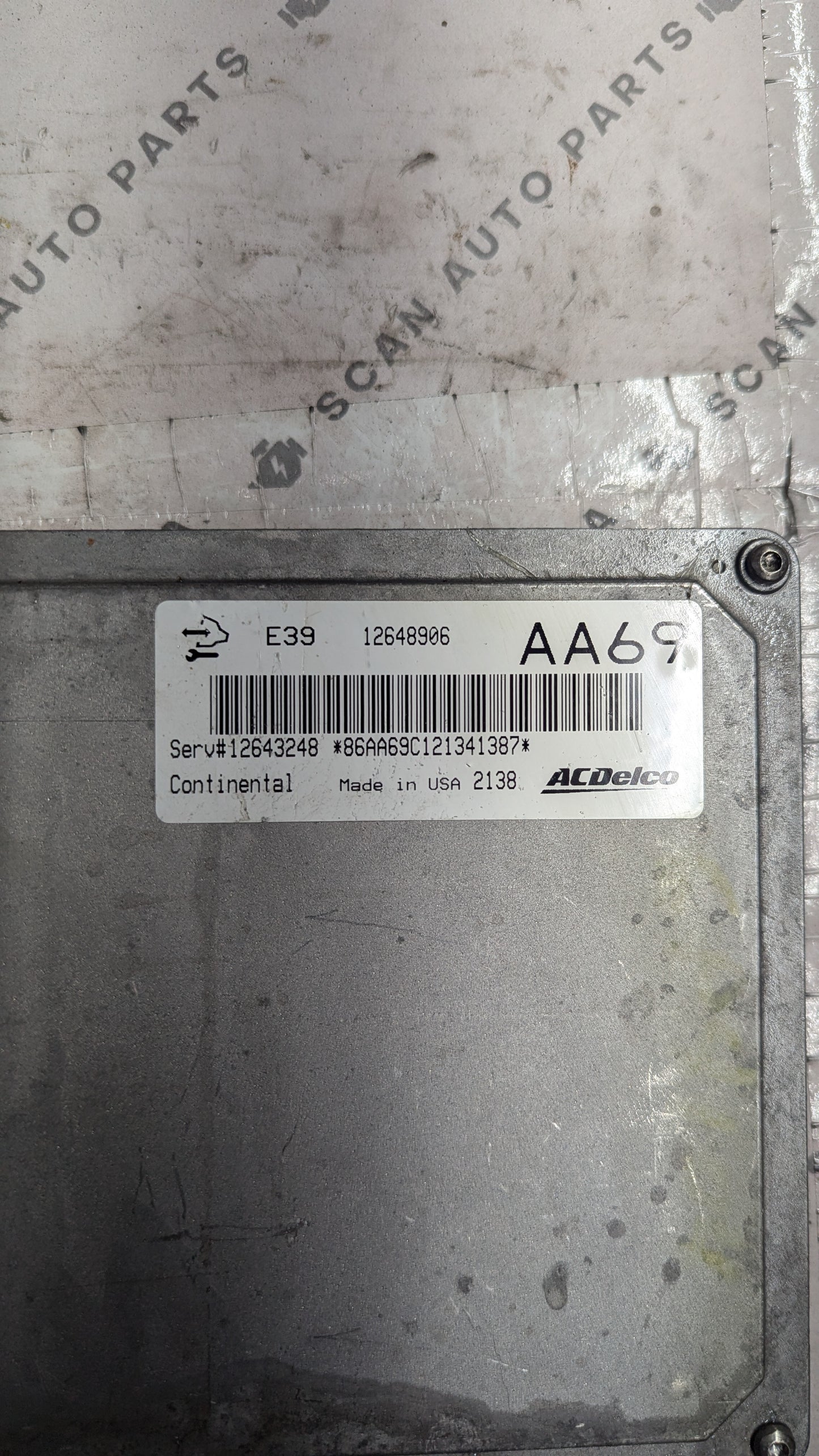 Used 2012 Buick Lacrosse ACDelco 12648906 ECU E39