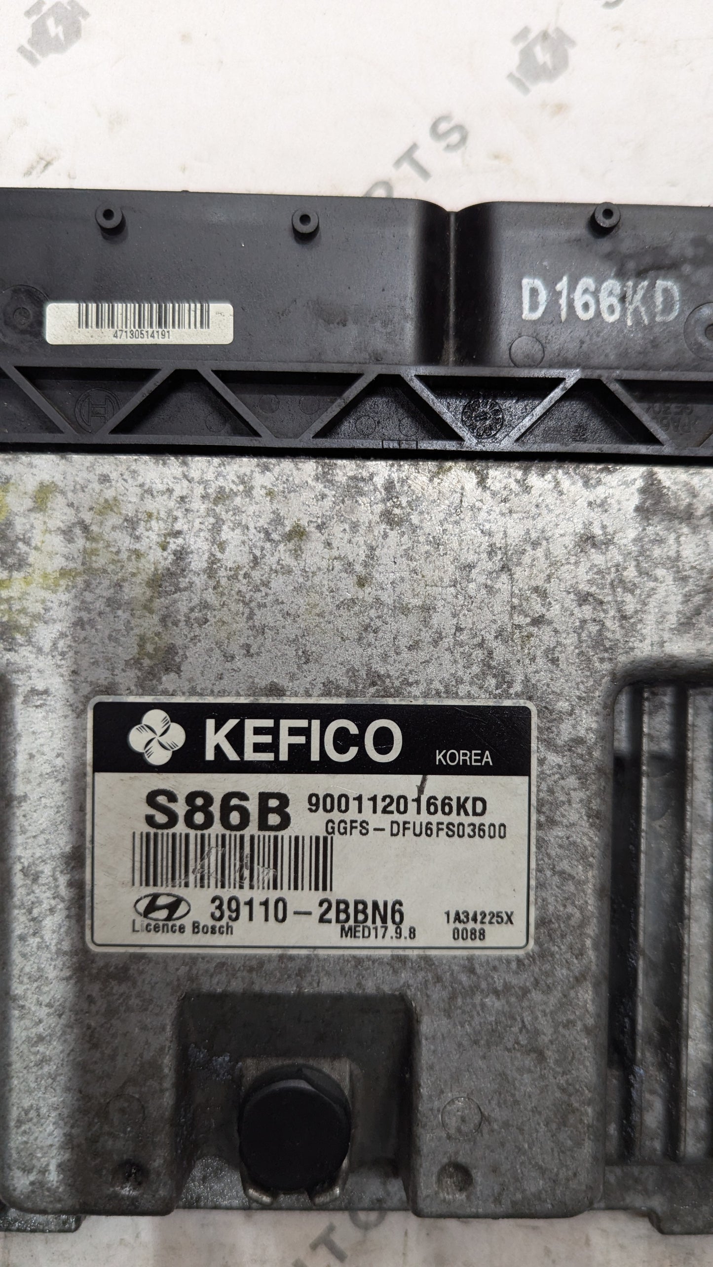 Used 2013 Hyundai Veloster Kefico MED17.9.8 ECU 39110-2BBN6