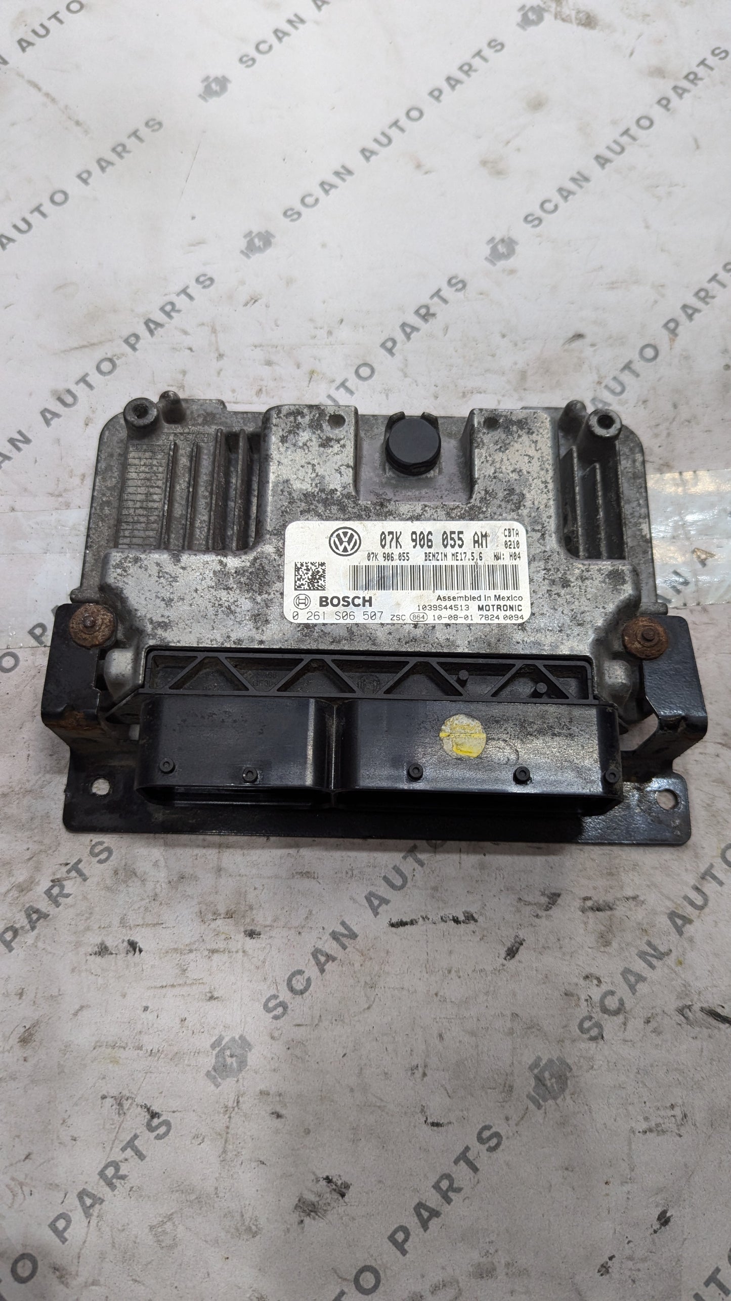 Used 2012 Volkwagen Passat Bosch ME17.5.6 / 07K906055AM ECU 0261S06507