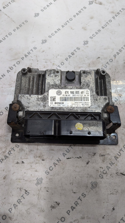 Used 2012 Volkwagen Passat Bosch ME17.5.6 / 07K906055AM ECU 0261S06507