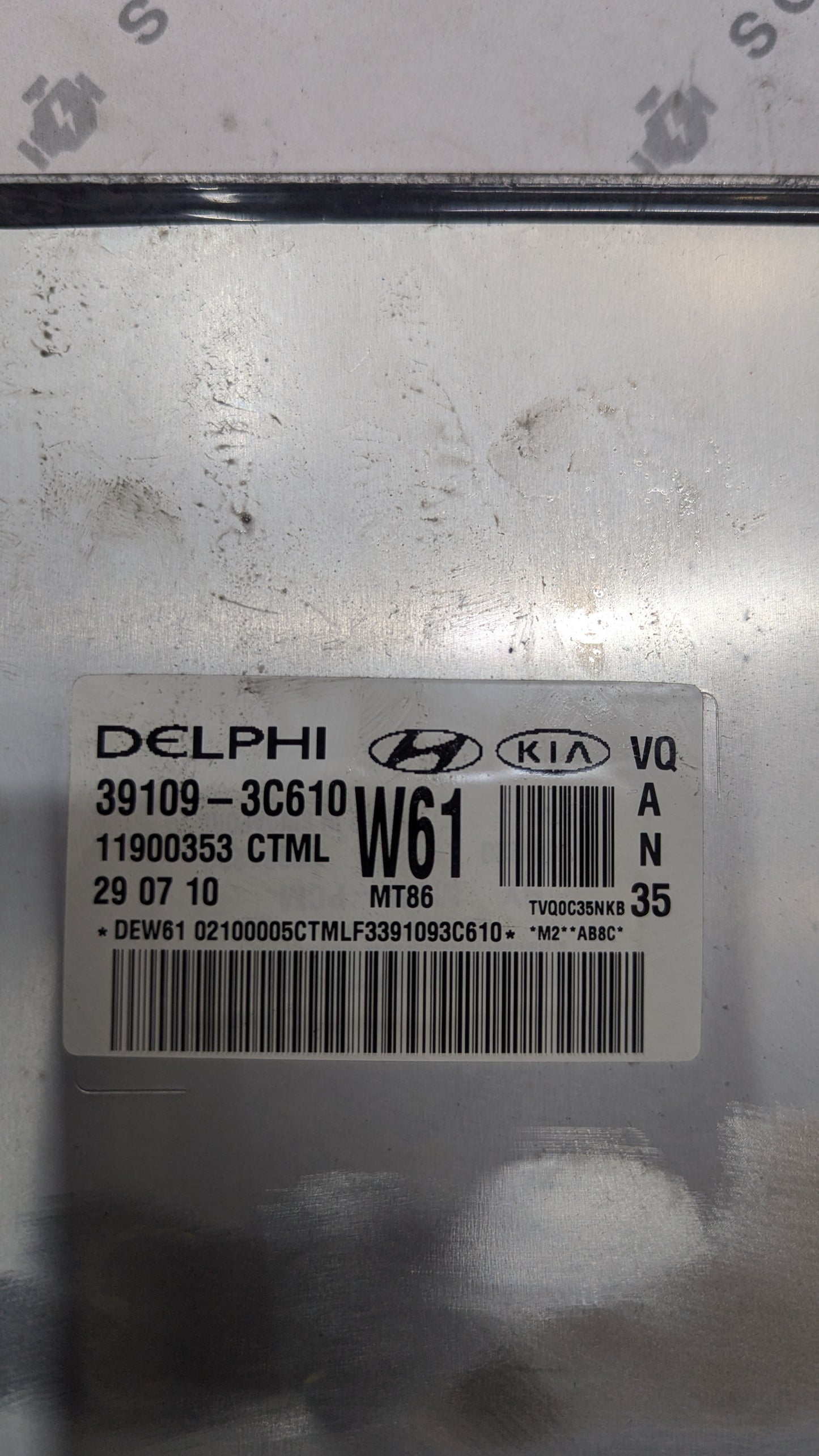 Used 2011 Kia Sedona Delphi 39109-3C610 ECU 11900353