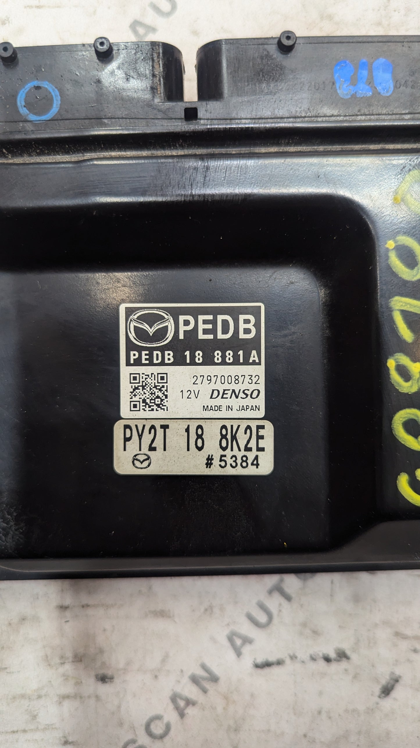 Used 2015 Mazda 3 Denso PEDB18881A ECU 2797008732