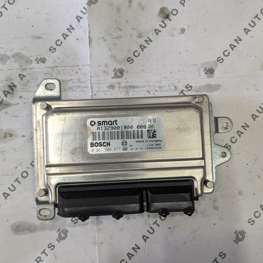 Used 2011 SMART Fortwo Bosch 0261S06677 ECU A1329001900000