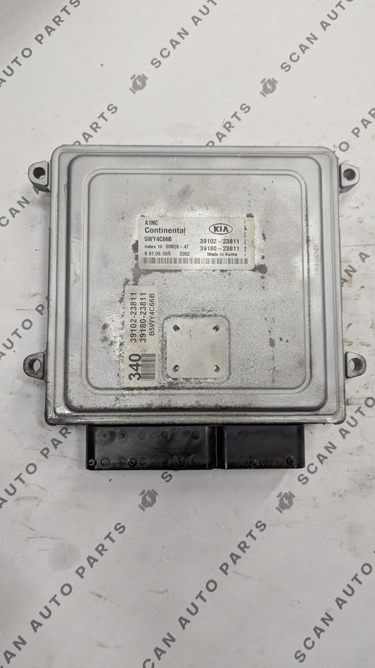 Used 2011 Kia Soul Continental  SIM2K-241 / 39102-23811 ECU 5WY4C66B / B5WY4C66B / 39180-23811