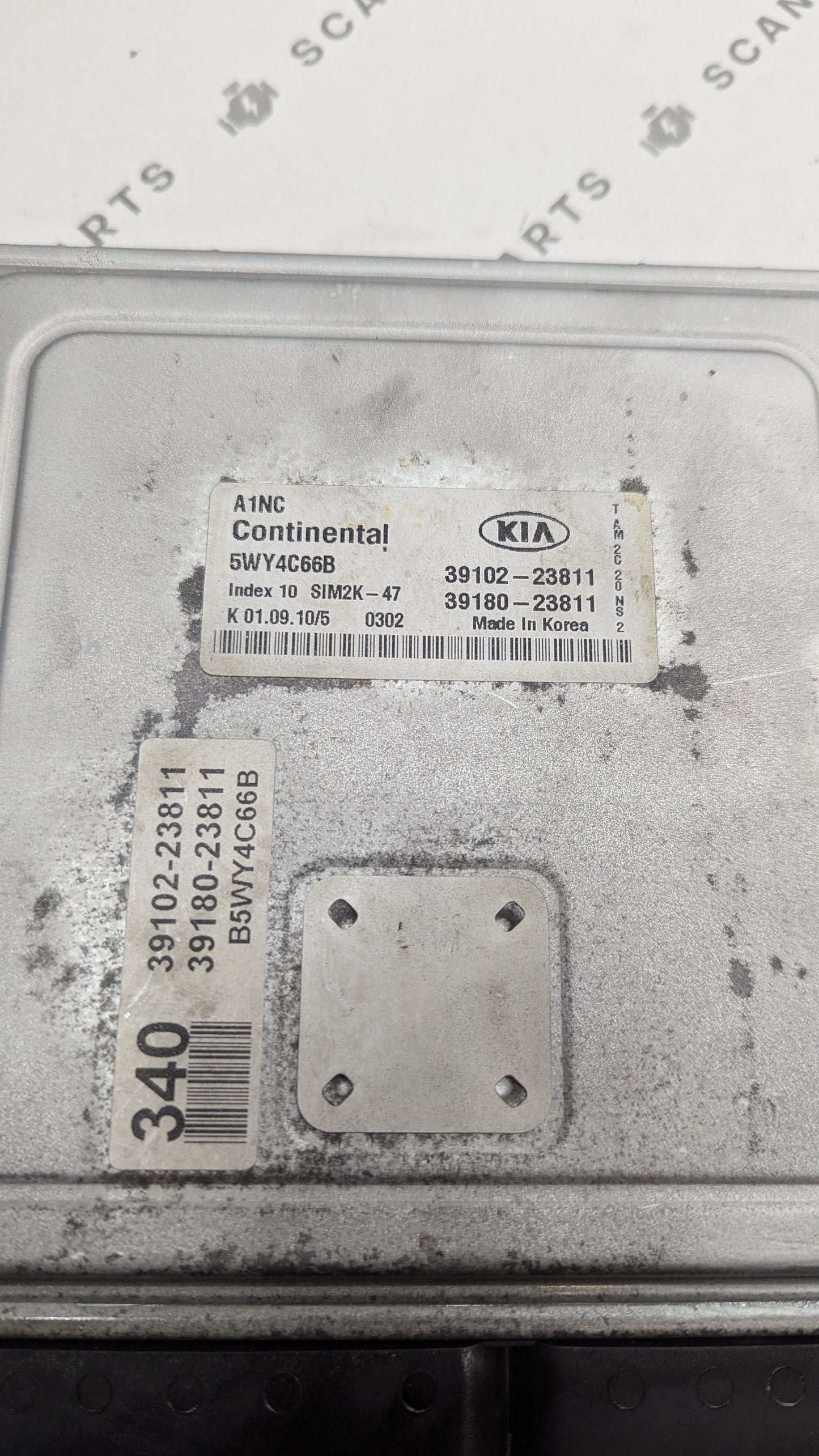 Used 2011 Kia Soul Continental  SIM2K-241 / 39102-23811 ECU 5WY4C66B / B5WY4C66B / 39180-23811