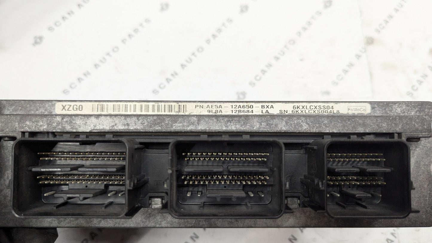 Used 2010 Ford Fusion FoMoCo AE5A12A650BXA  ECU AE5A-12A650-BXA / 6KXLCXSS04