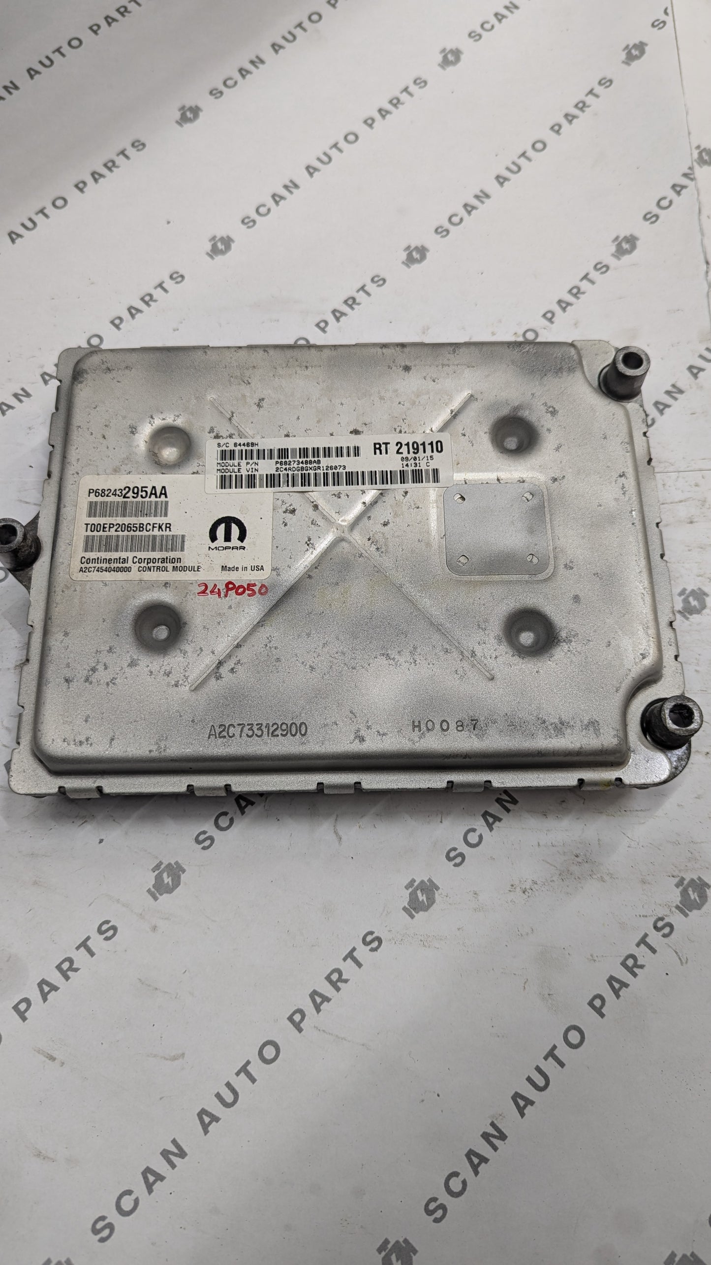 Used 2016 Dodge Grand Caravan  Continental  P68243295AA ECU A2C7454040000