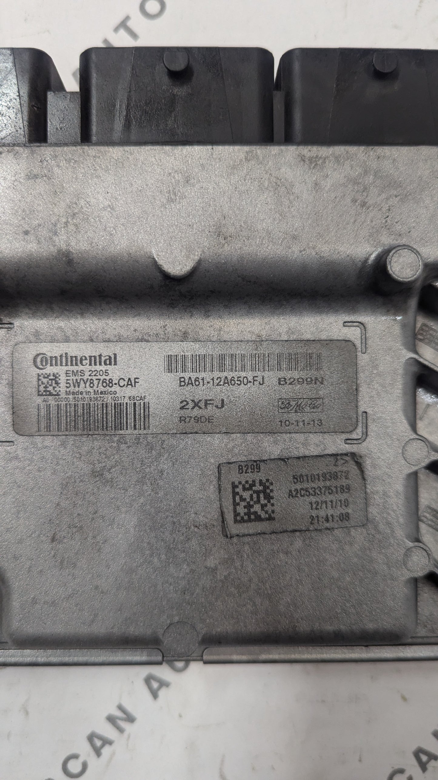 Used 2011 Ford Fiesta  Continental  BA61-12A650-FJ ECU 5WY8768-CAF