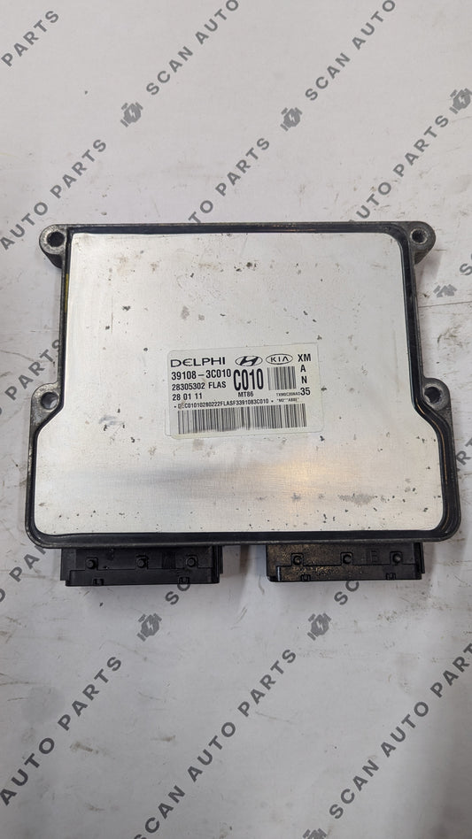 Used 2011 Kia Sorento Delphi 39108-3C010 ECU 391083C010 / C010MT86
