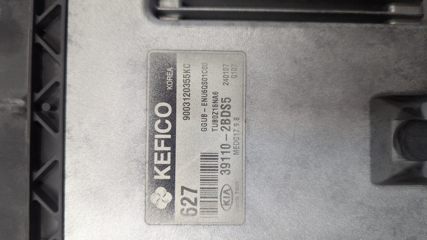 Used 2014 KIA RIO KEFICO MED17.9.8 / 39110-2BDS5 ECU 9003120355KC