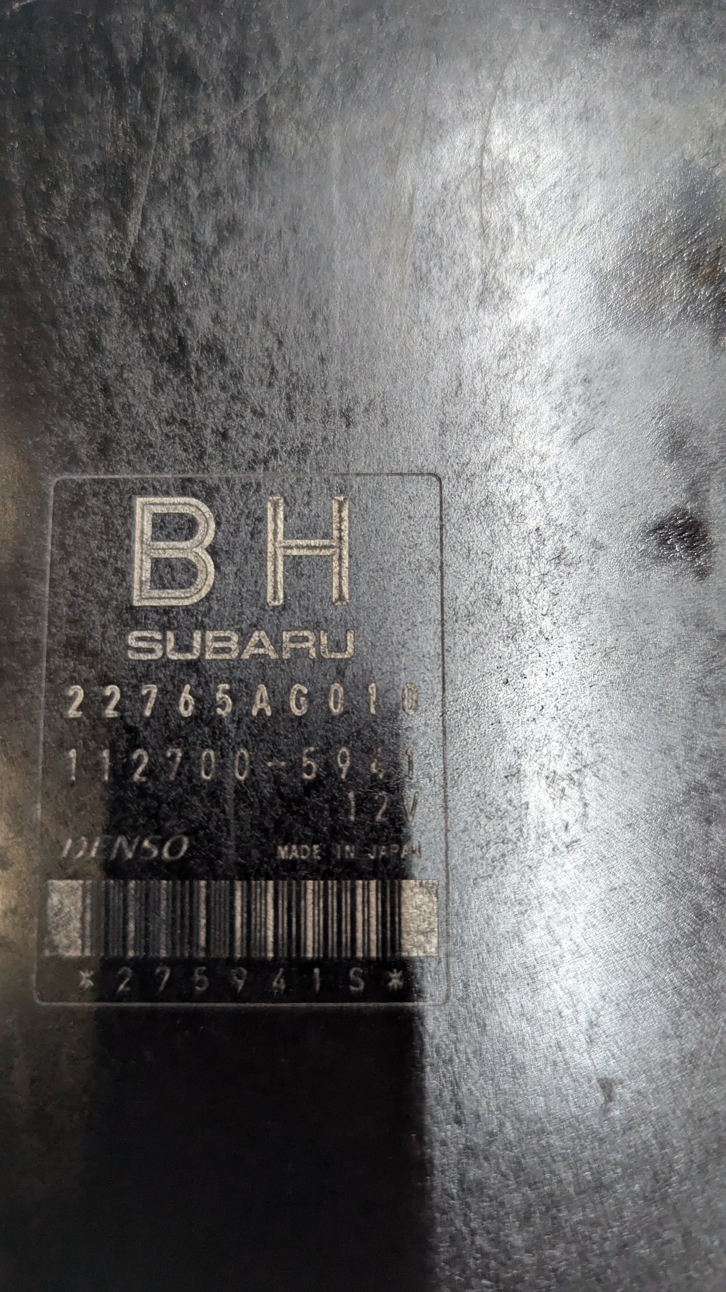 Used 2014 Subaru Impreza DENSO 22765AG010 ECU 112700-5961
