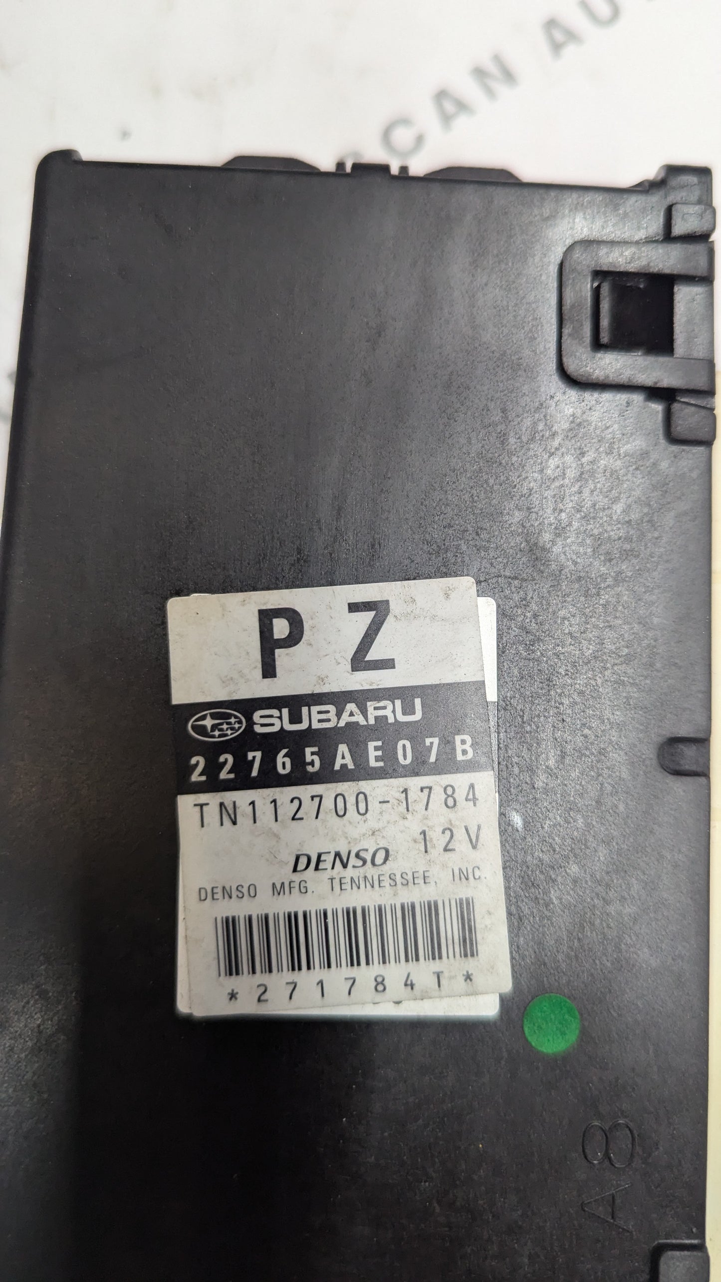 Used 2013 Mazda 3 DENSO 22765AE07B ECU TN112700-1784