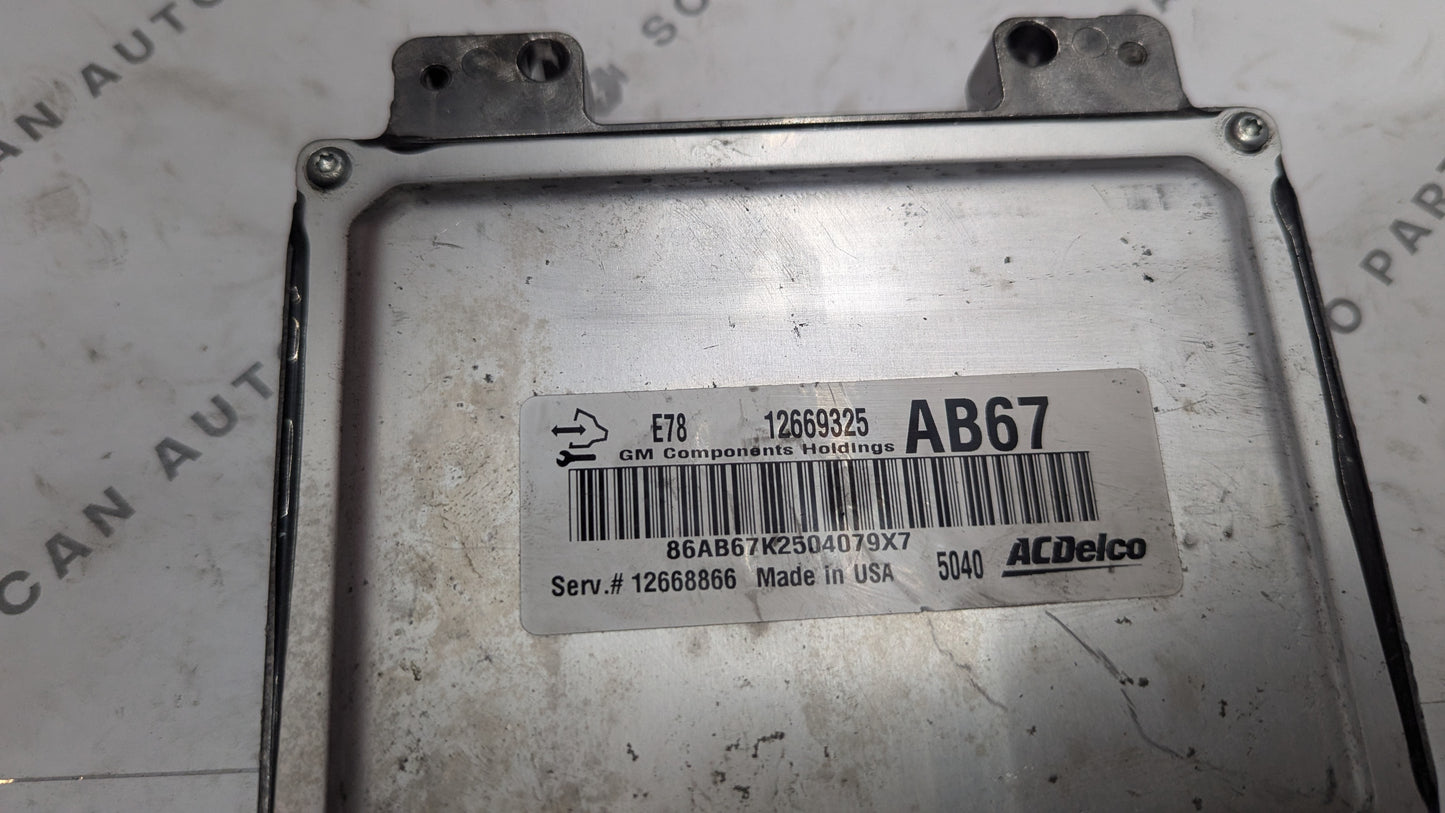 Used 2016 Chevrolet Silverado ACDelco E78 12669325 ECU