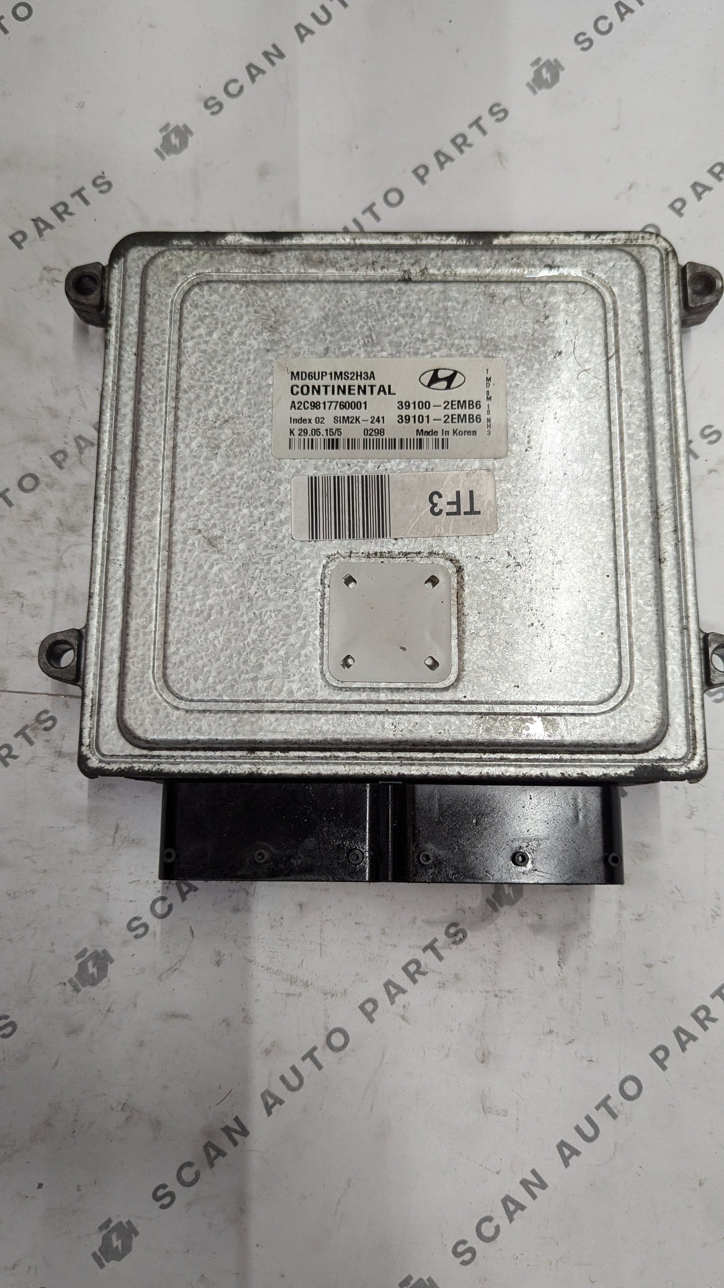 Used 2014 - 2016 Hyundai Elantra Continental  SIM2K-241 / 39100-2EMB6 ECU