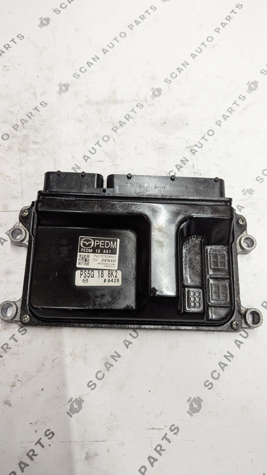 Used 2016 Mazda 3 DENSO PEDM18881 ECU TN2797008901 / PS5G188K2