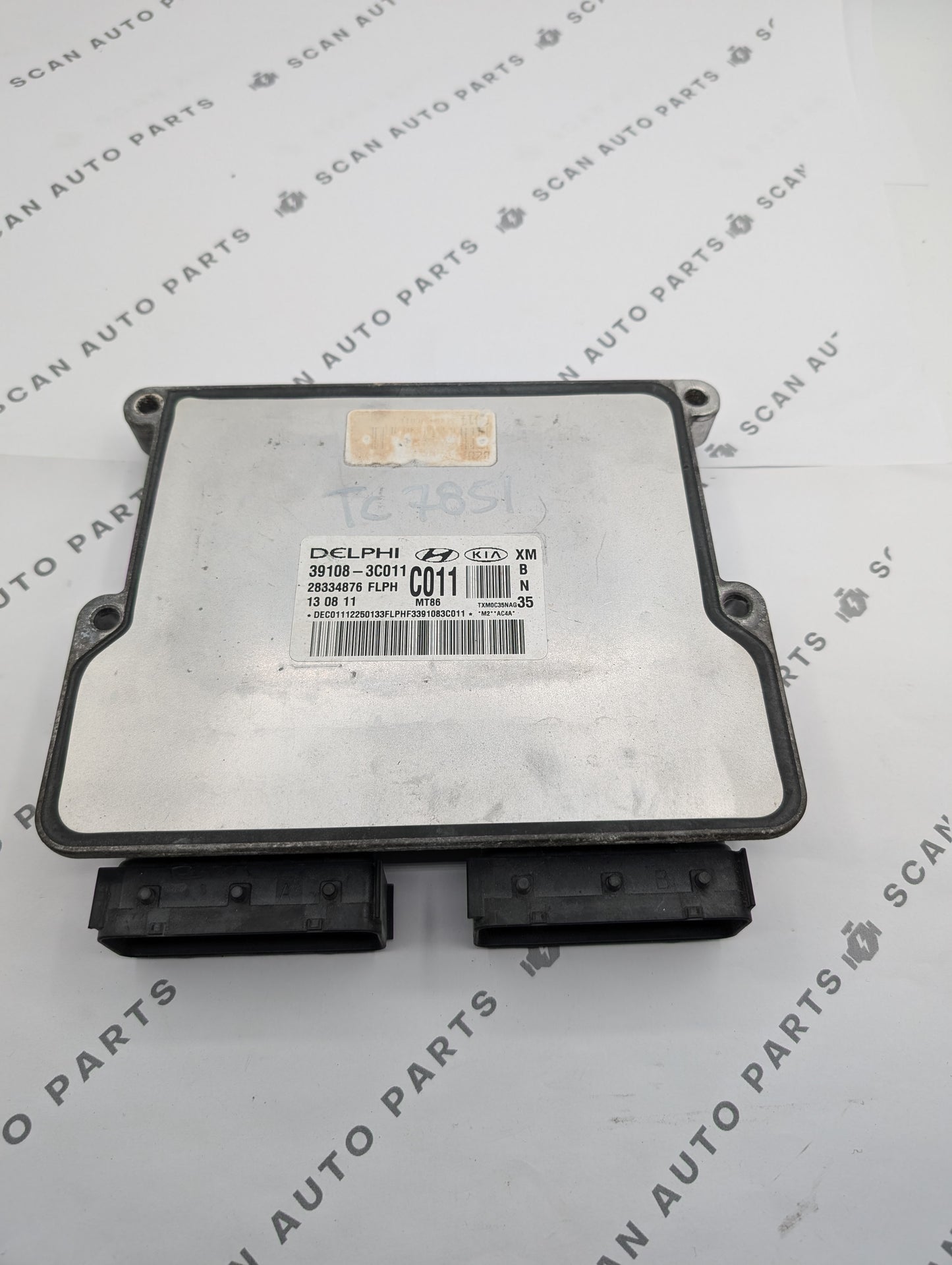 Used 2012 Kia Sorento Delphi 39108-3C011 ECU 28334876