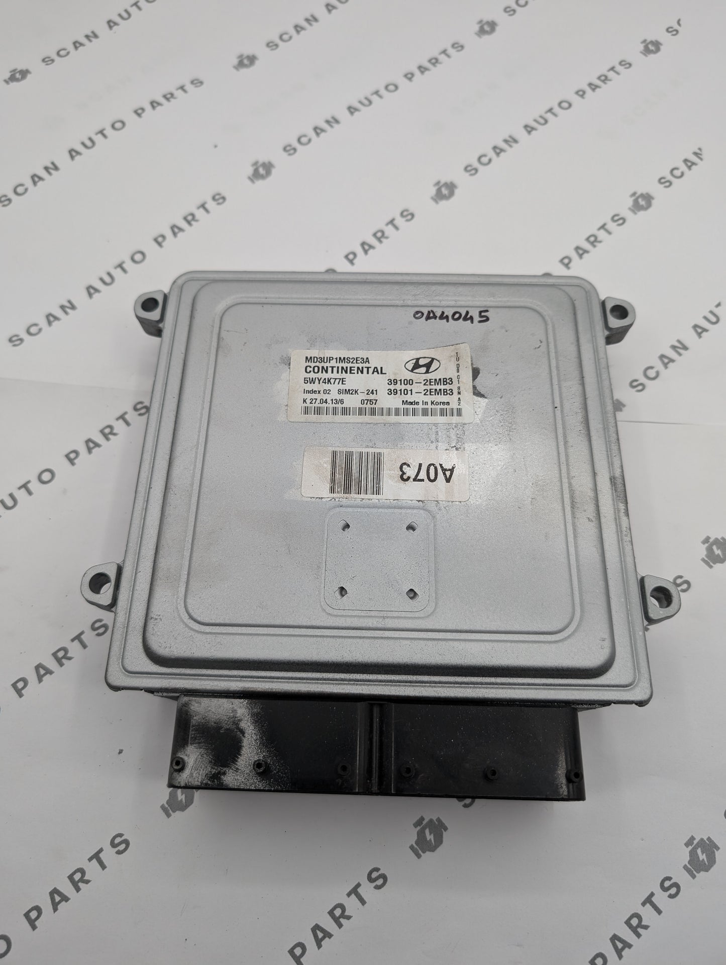 Used 2013 Hyundai Elantra Continental  SIM2K-241 / 39100-2EMB3 ECU
