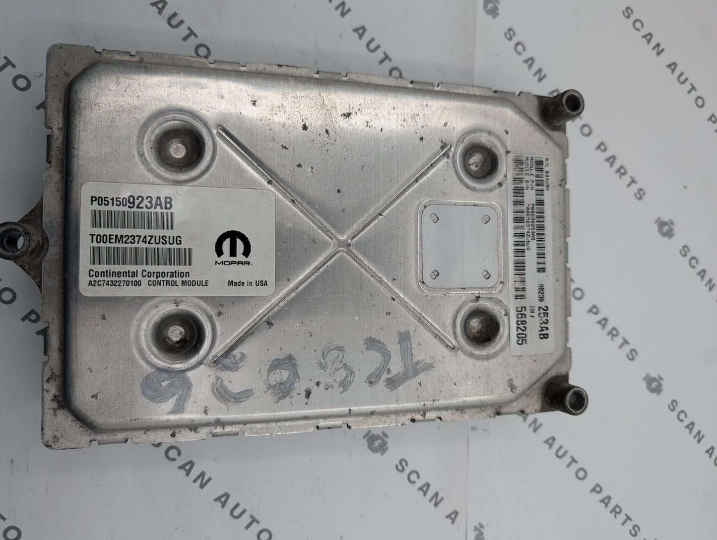 Used  Continental  P05150923AB / P68239253AB ECU