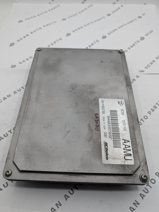 Used  ACDelco E39 12637489 ECU 12637106