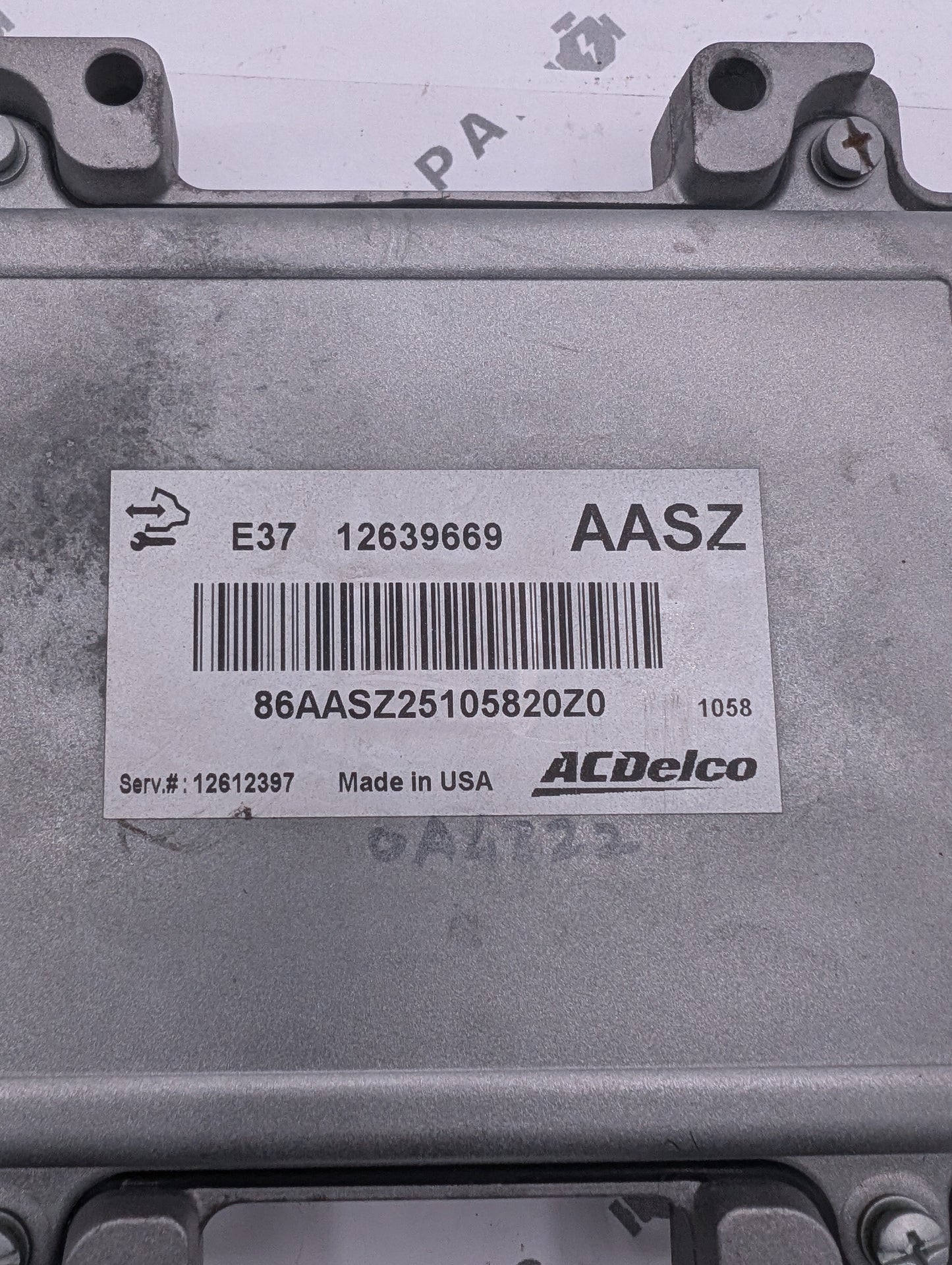 Used 2011 Chevrolet Impala ACDelco E37 12639669 ECU 12612397