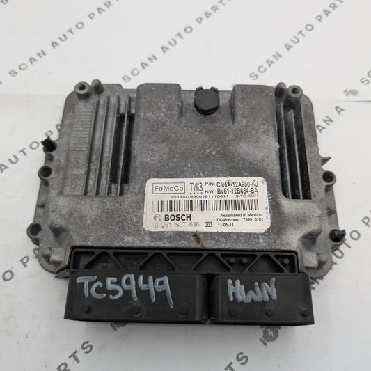 Used 2012 Ford Focus Bosch CM5A-12A650-KJ ECU 0261S07636