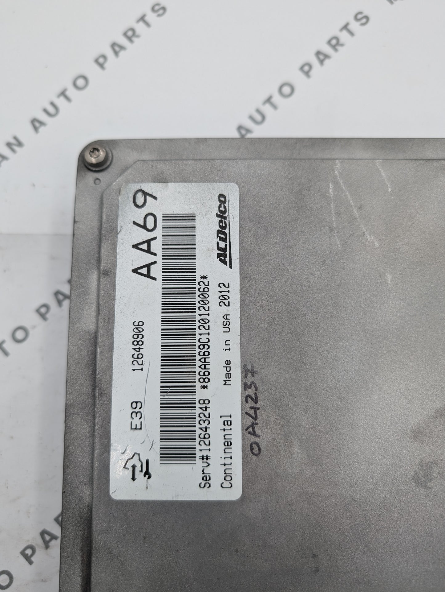Used 2012 Chevrolet Equinox ACDelco E39 12648906 ECU 12643248