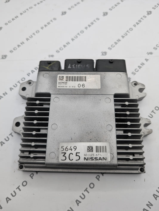 Used  Hitachi BED505-700 A2 / NEC025-671 ECU