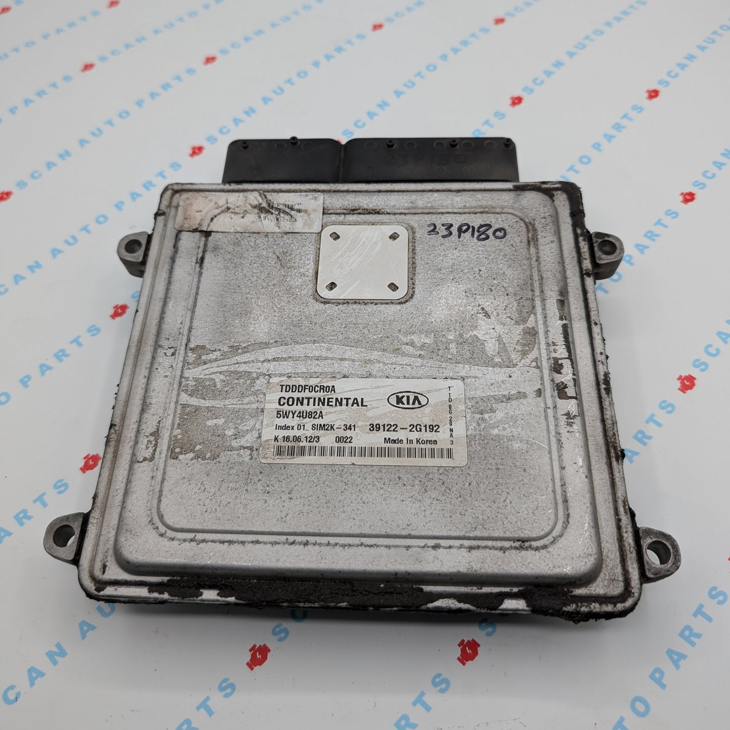 Used 2013 Kia Forte Continental  SIM2K-341 / 39122-2G192 ECU 5WY4U82A
