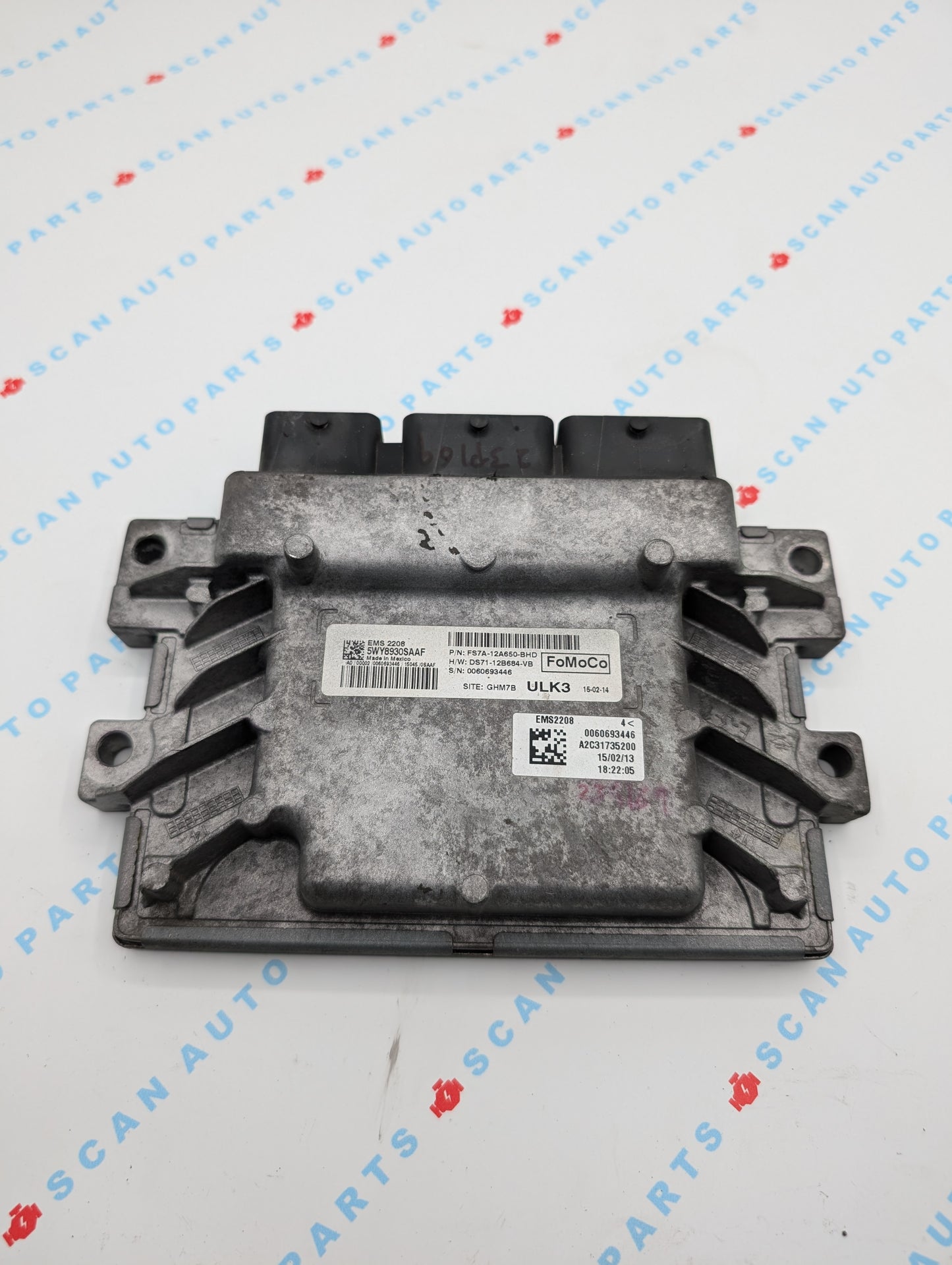 Used 2015 Ford Fusion FoMoCo ECU A2C31735200 / FS7A-12A650-BHD / 5WY8930SAAF