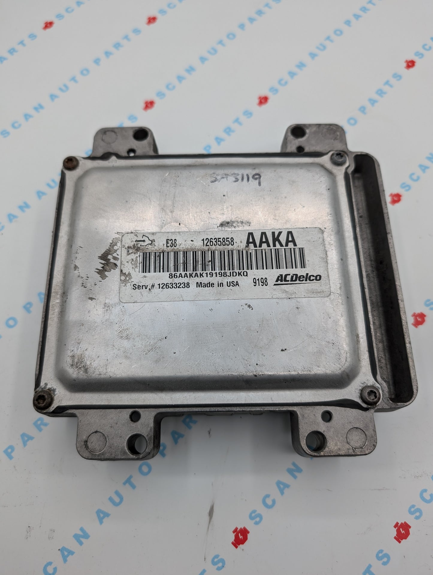 Used 2012 Chevrolet Suburban ACDelco E38 12635858 ECU 12633238