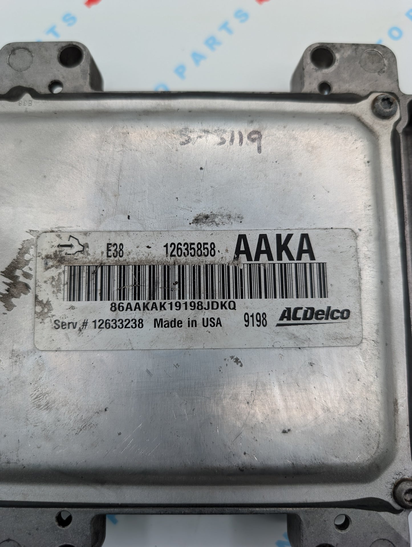 Used 2012 Chevrolet Suburban ACDelco E38 12635858 ECU 12633238