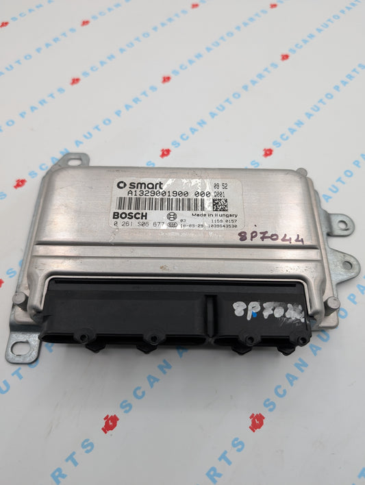 Used 2011 Smart ForTwo Bosch A1329001900 / 0261S06677 ECU 1039S43530