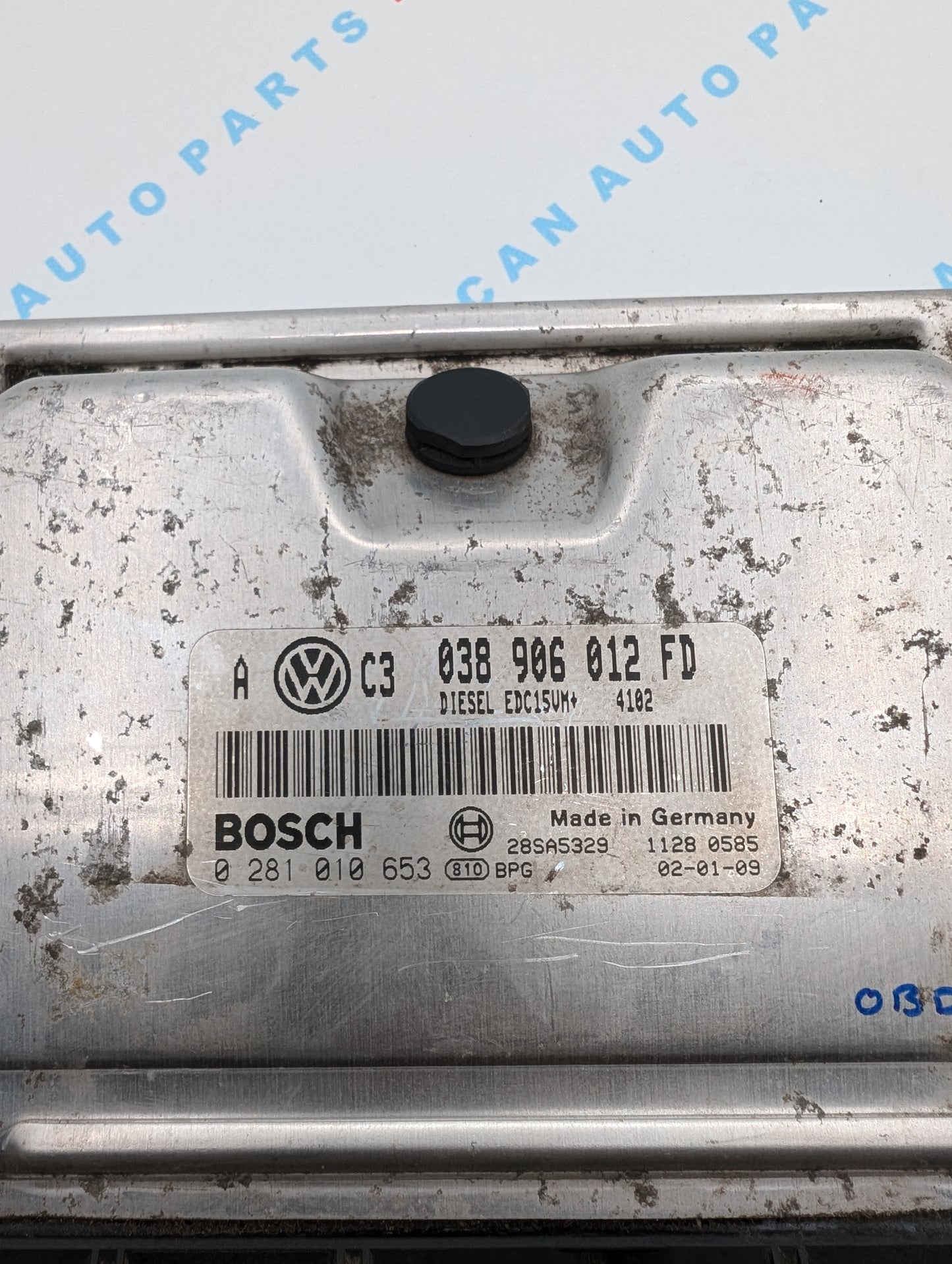 Used 2010 Ford Fusion Bosch 038906012FD / EDC15VM+ ECU 0281010653