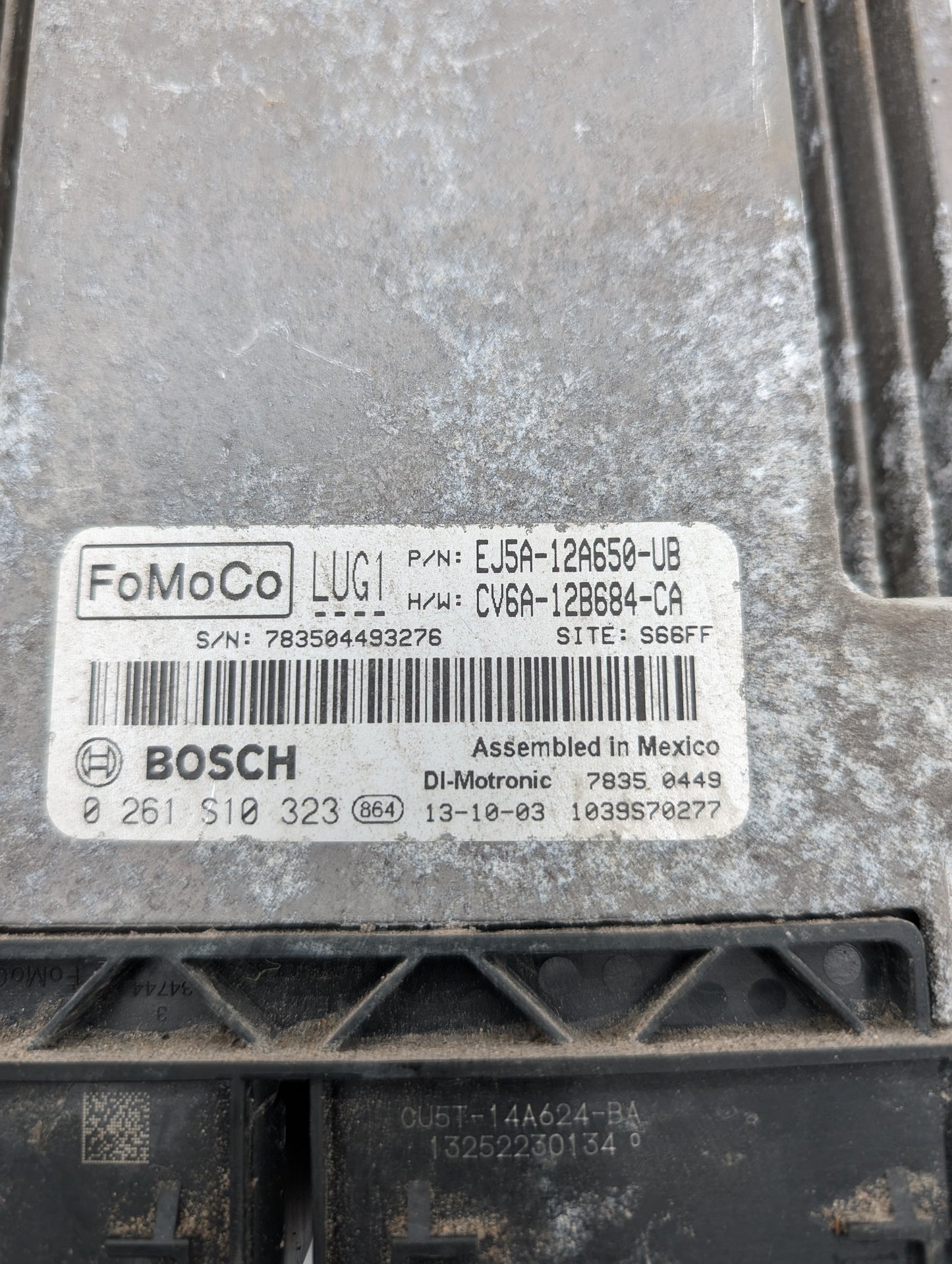 Used 2014 Ford Escape Bosch EJ5A-12A650-UB ECU 0261S10323