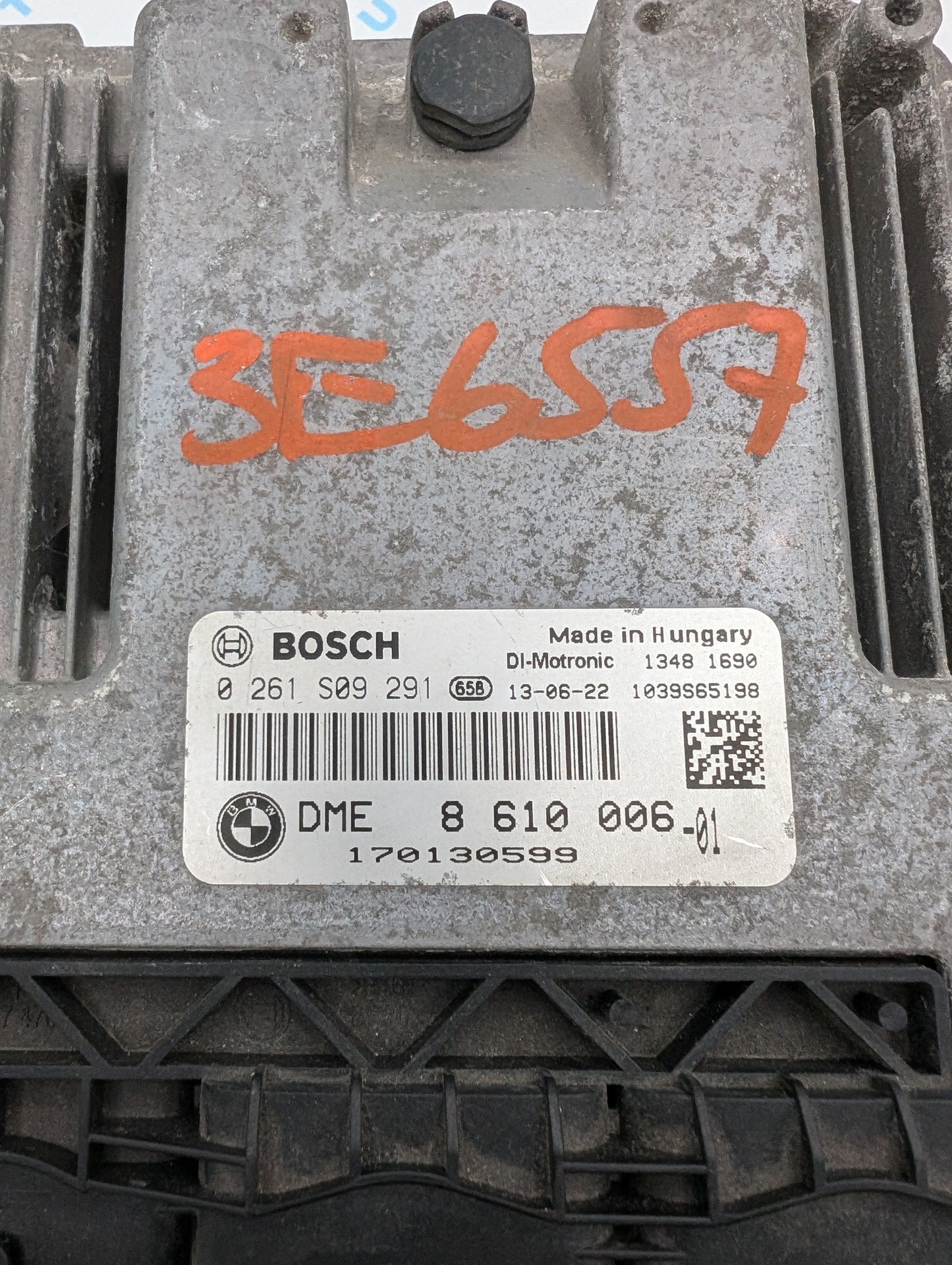 Used 2013 Mini Cooper Bosch MEVD17.2.7 Unit ECU 0261S09291 8610006001