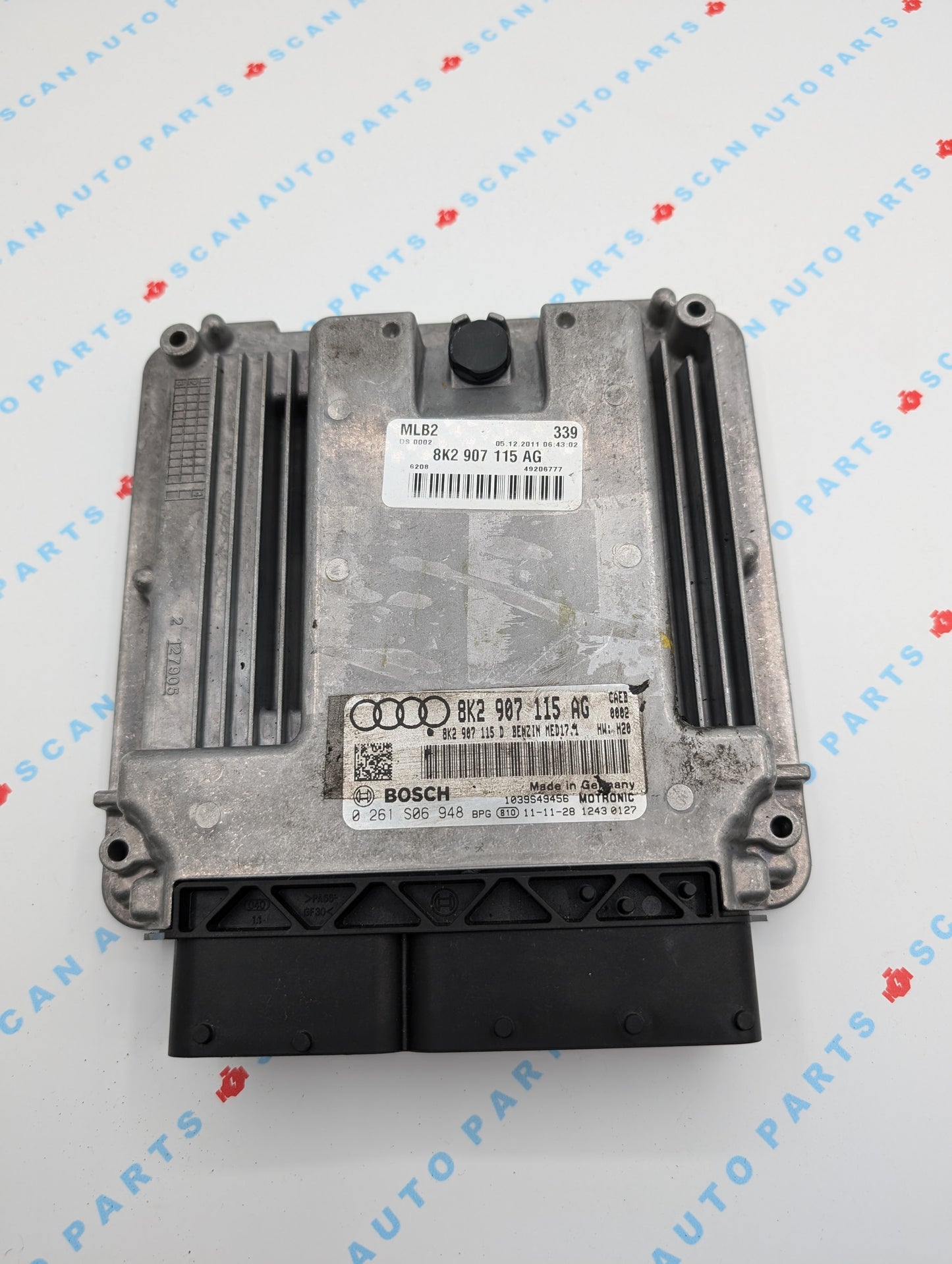 Used 2012 Audi A4 Bosch MED17.1 / 8K2 907 115 AG ECU 0261S06948 / 8K2907115AG