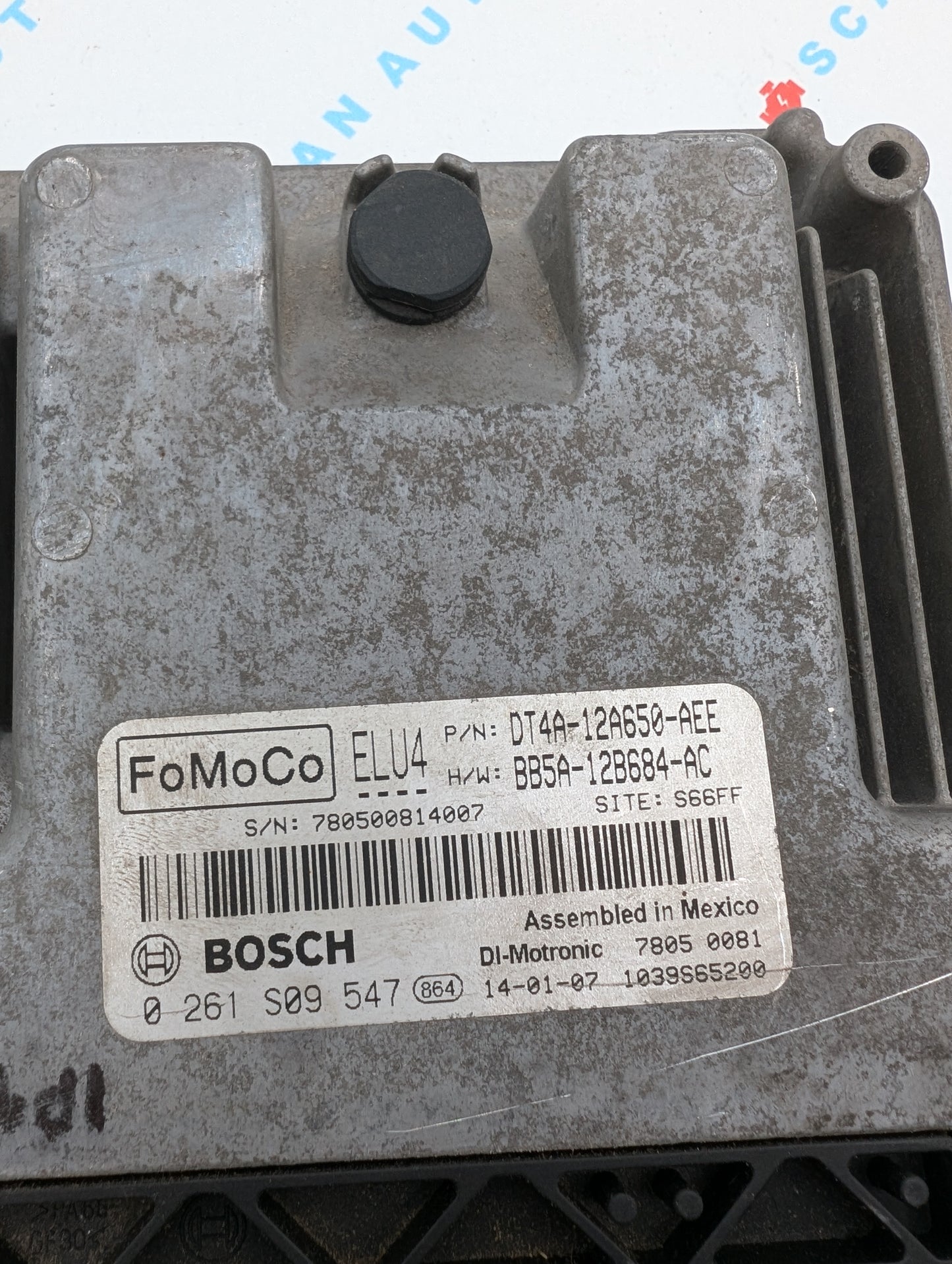 Used 2014 FORD EDGE Bosch DT4A-12A650-AEE ECU 0261S09547