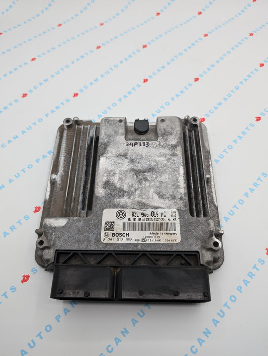 Used 2013 Volkswagen Golf Bosch EDC17CP14 / 03L906019AC ECU 0281018950