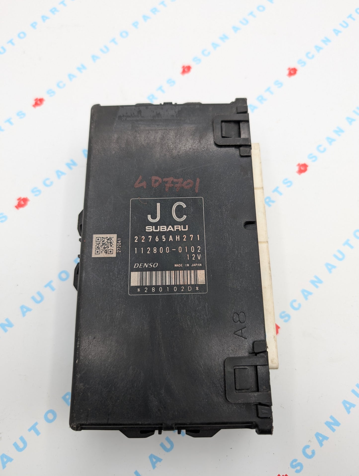 Used 2016 Subaru Forester DENSO 22765AH271 ECU 112800-0102