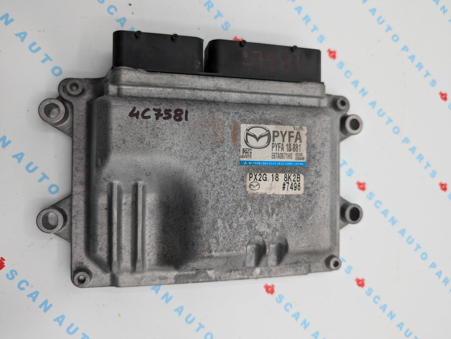 Used 2020 Mazda CX-5 Mitsubishi PYFA18881 ECU E6TA0671HS