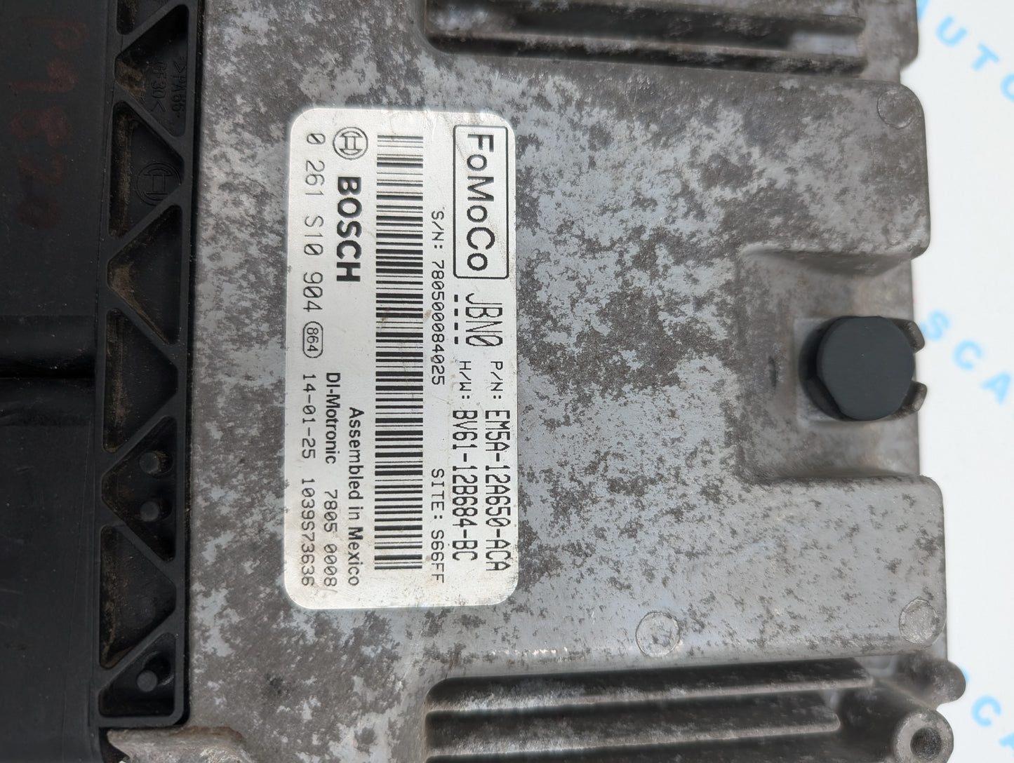 Used 2014 Ford Focus Bosch EM5A-12A650-ACA ECU 0261S10904
