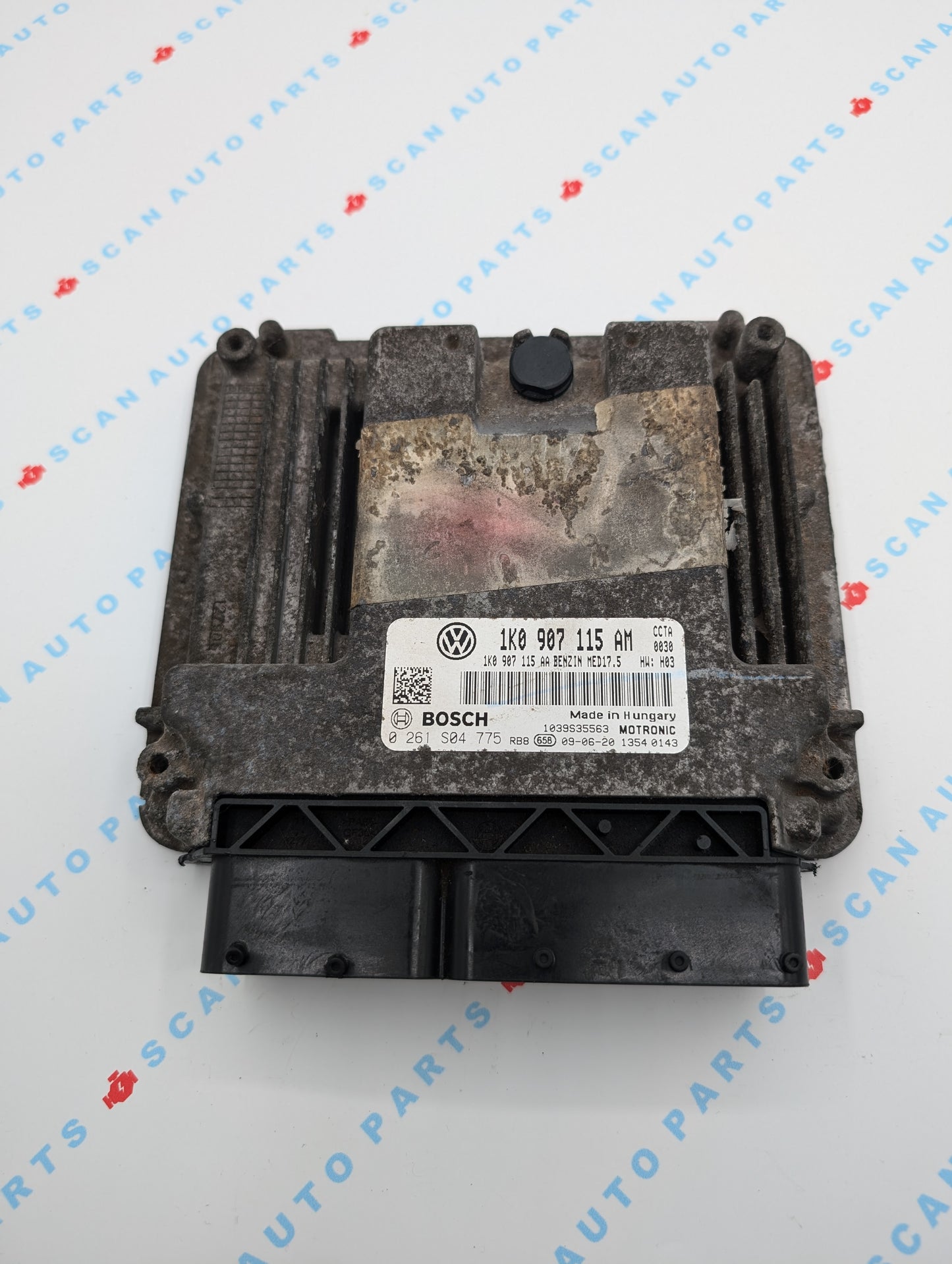 Used 2010 Volkswagen Jetta Bosch MED17.5 / 1K0907115AM  ECU 0261S04775
